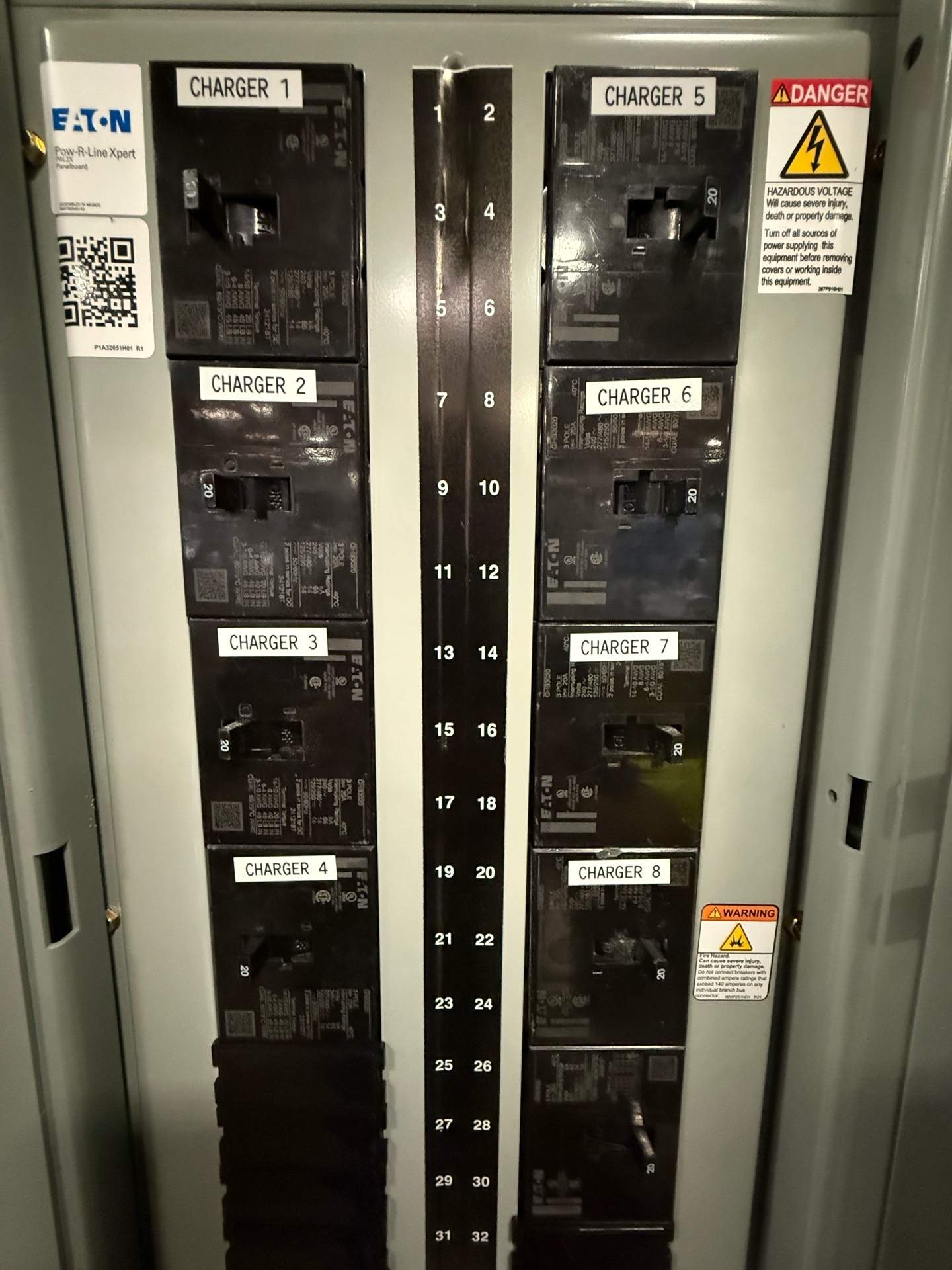 Forklift Charging Stations & LED Lighting Upgrade – Chemical Storage Facility, Santa Fe Springs, CA by Ring and Ping Inc.