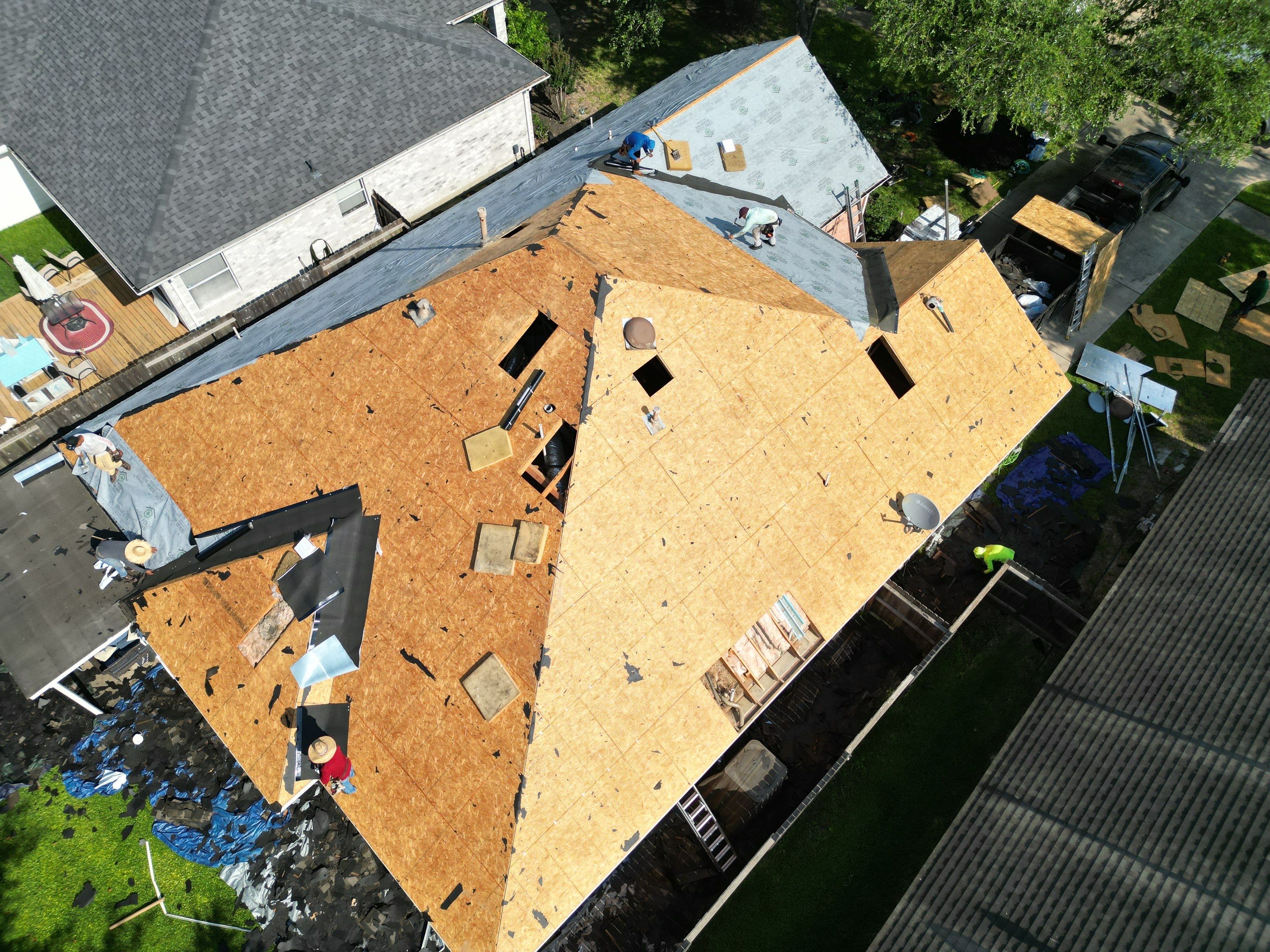 Residential Roofing Installation using IKO Dynasty by Core Four Roofing