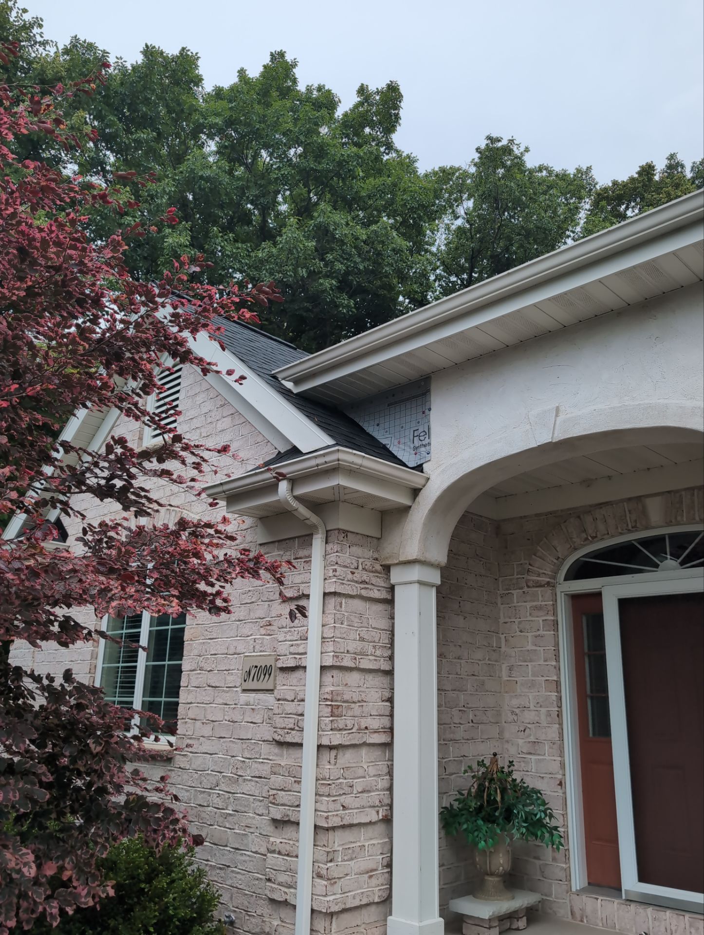 Classic Stucco Beauty  by Gellings Roofing & Siding