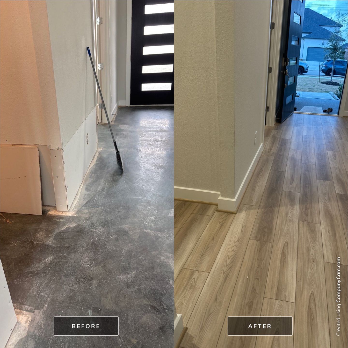 Post-Water Damage Reconstruction – Newly Built Home by L&T General Contractors and Restoration INC