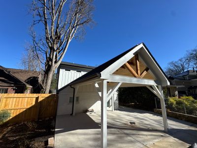 Custom Gable Roof Pavilion and Patio Cover in Atlanta