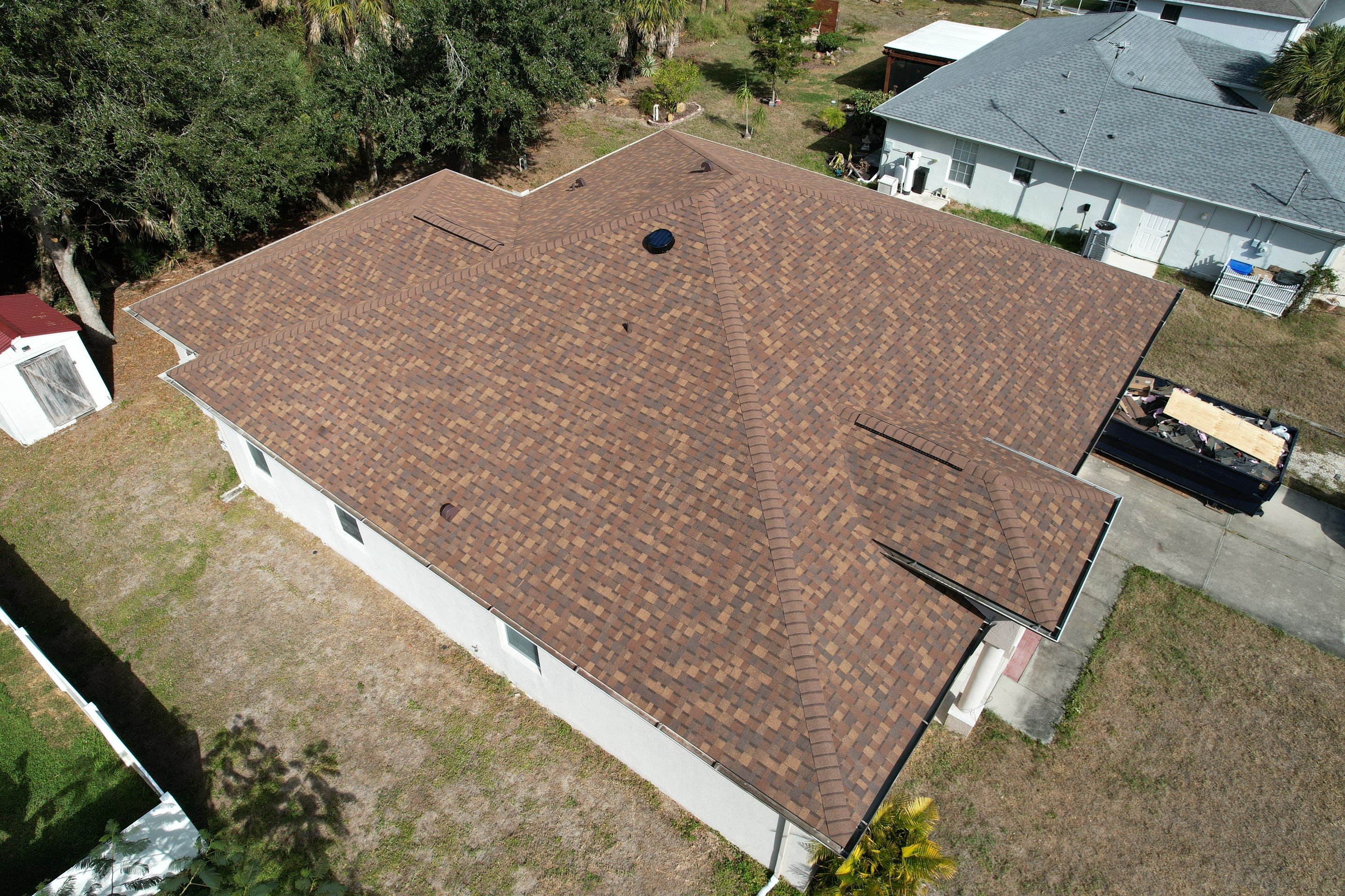 Shingle Project in North Port by Silks Roofing