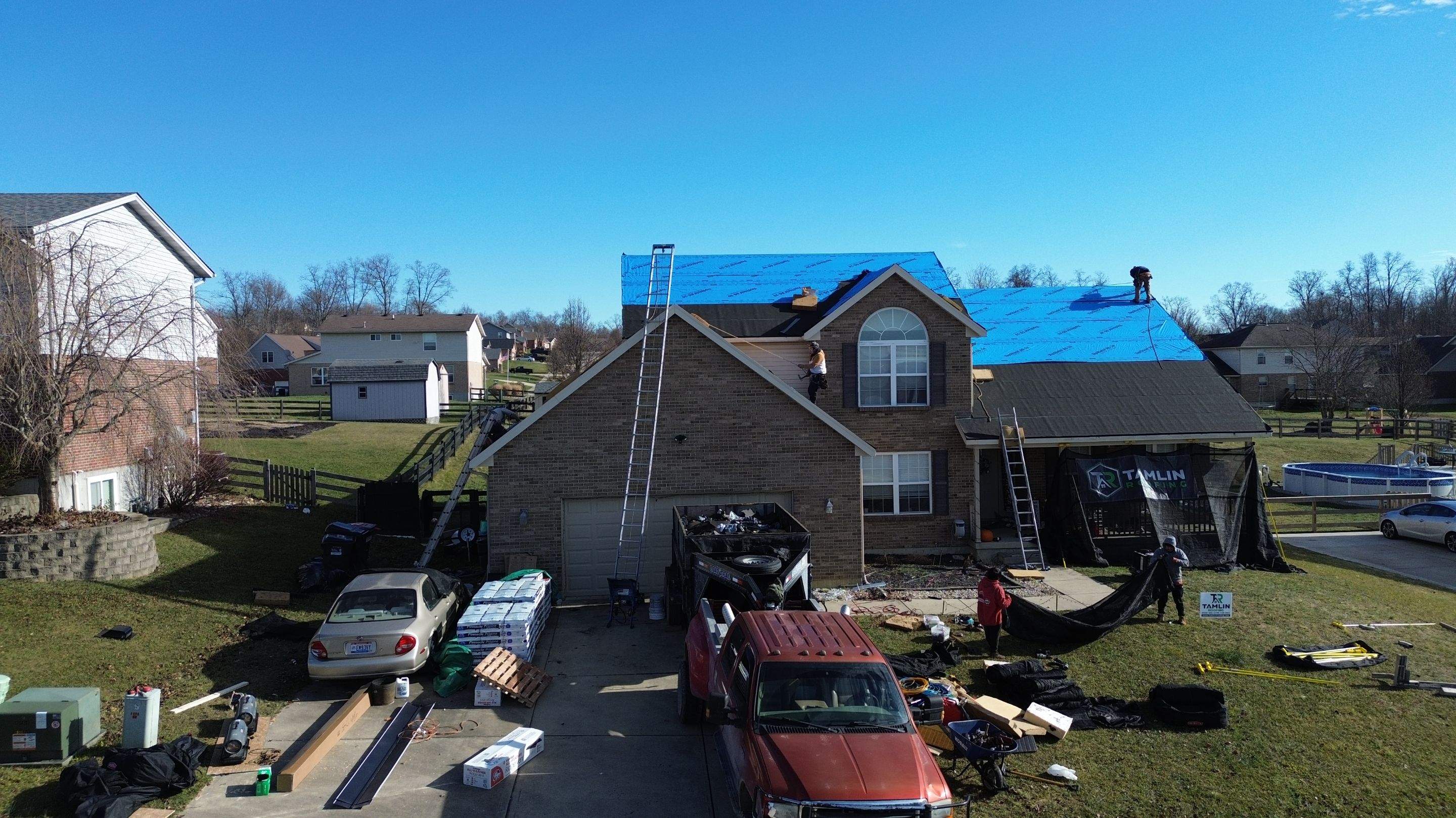 West Hamilton - Pristine Black & Gutters by Tamlin Roofing