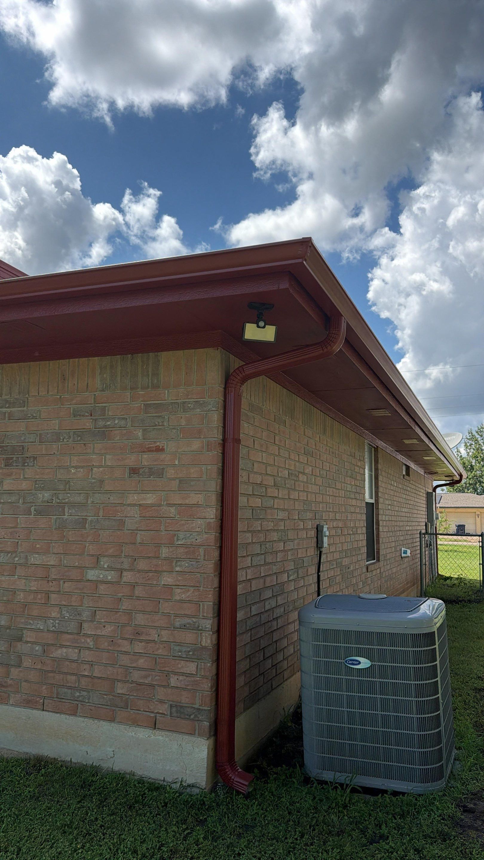 Gutter Installation on Referred Neighbor by Action Exteriors Austin
