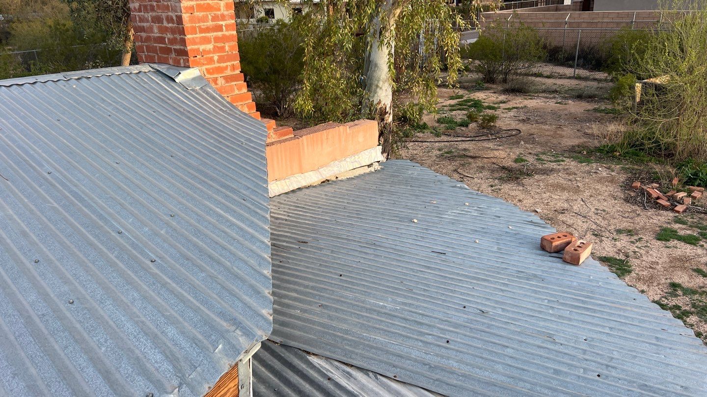 Light Stone Exposed Fastener by Reimagine Roofing