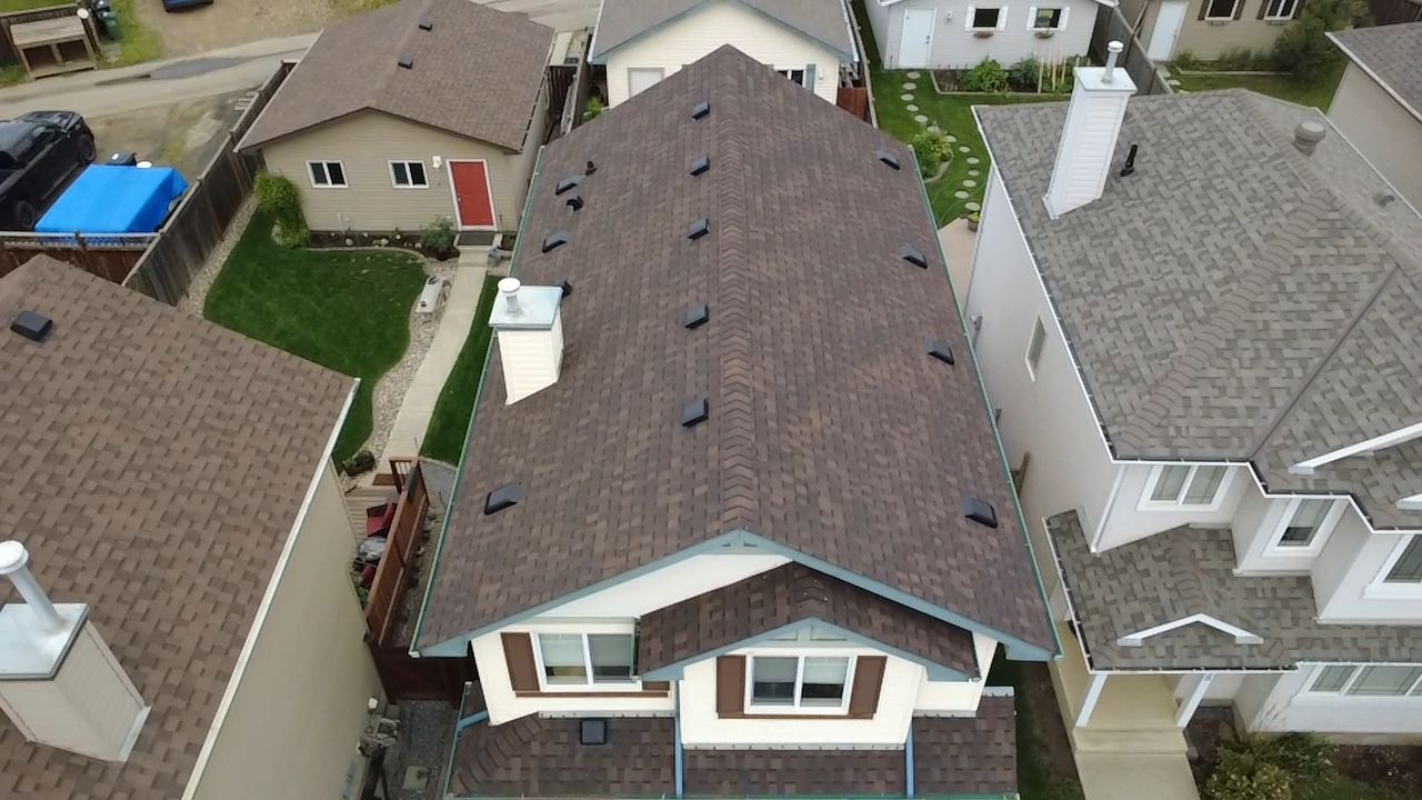 Autumn Brown on Mystique by 2thetop Roofing