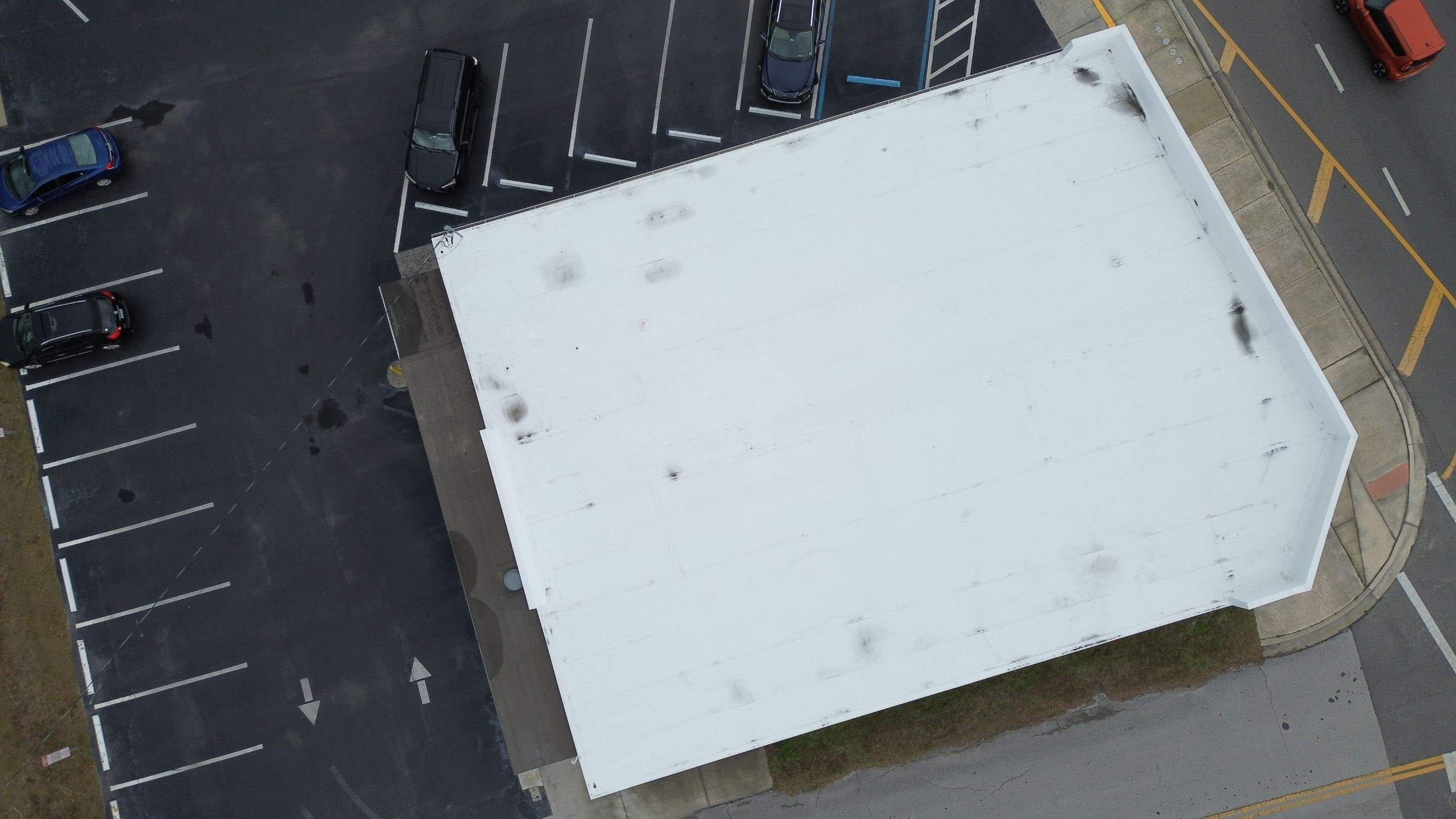 Commercial job in Belle Isle by Gold Key Roofing