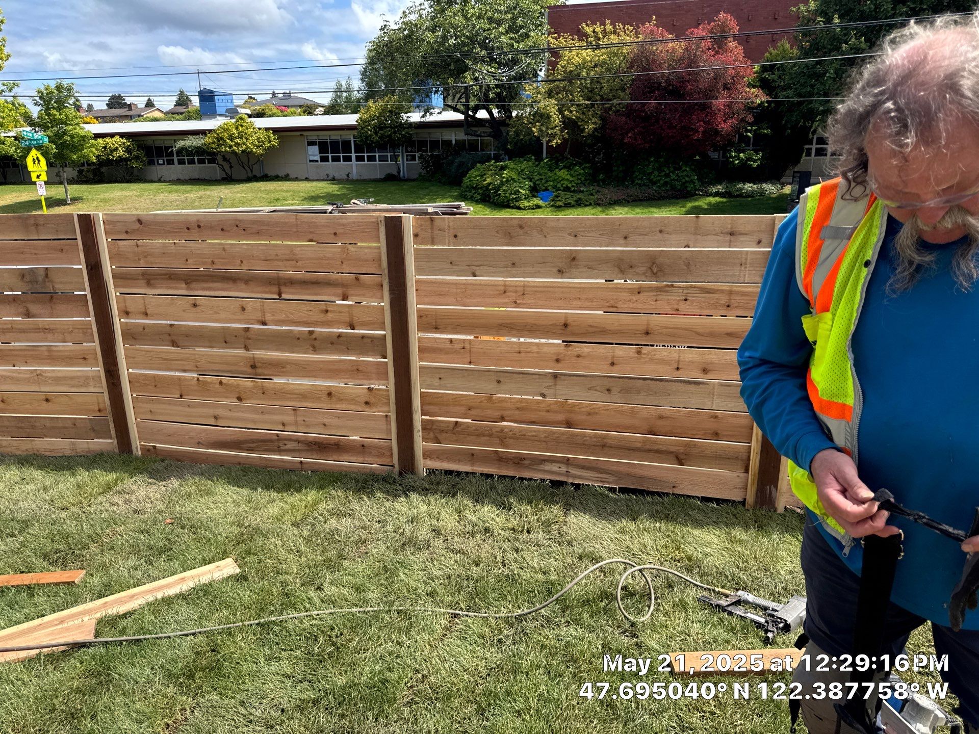 Retaining Wall & Fence Installation  by Jireh Asphalt & Concrete Inc 