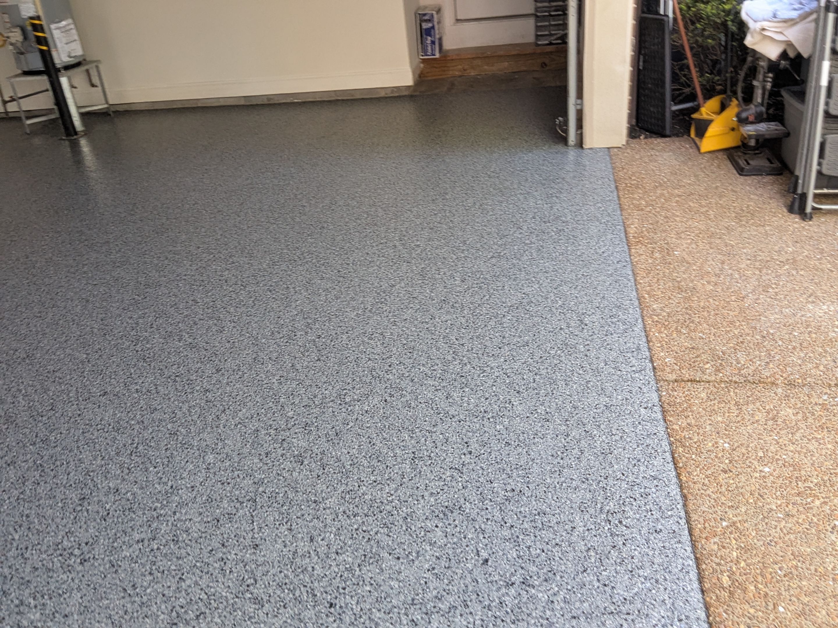 Garage Floor Coating using Nightfall