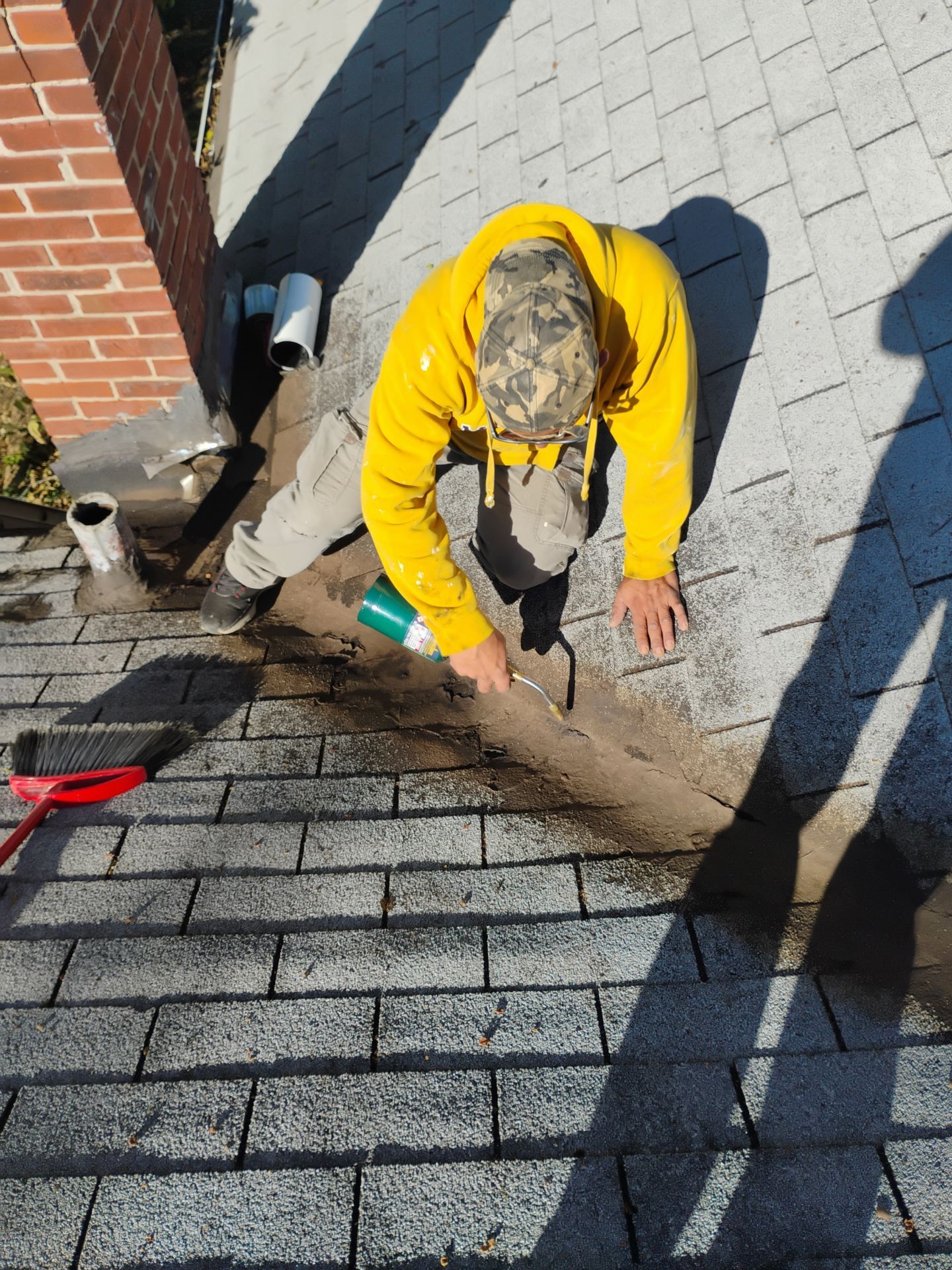 Roof Patch & Basement Plumbing Repair Project - Jennings, MO by Legendary Services Company LLC.