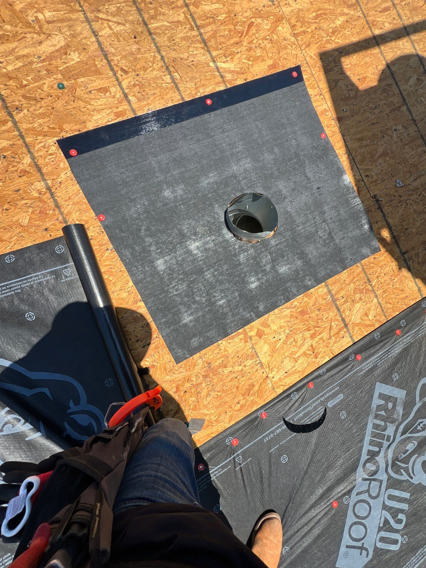 Residential Roofing Installation using Owen's Corning Duration (Lifetime) Shingles by Roof Repair Company