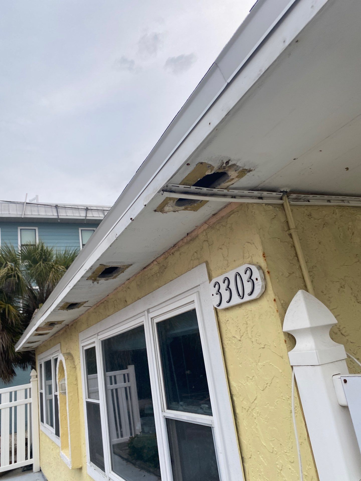 Soffit Ventilation Enhancement in Holmes Beach FL by Gutter Professors