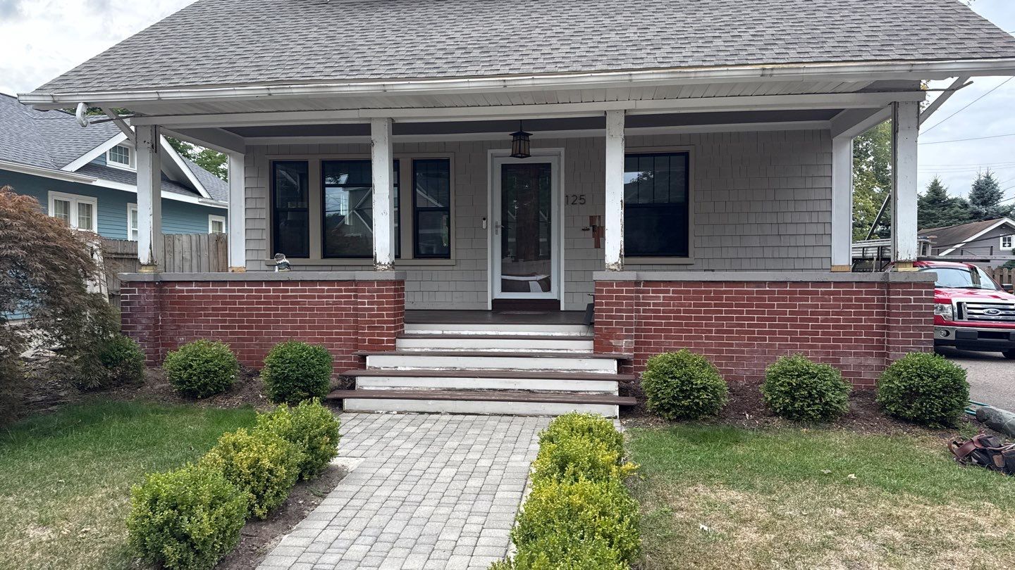 Siding Replacement using Alside Charter Oak D4.5" Deep Moss by 180 Contractors