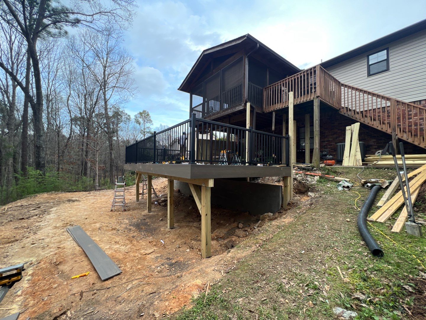 Southern Pines - Deck by Pillar and Pine