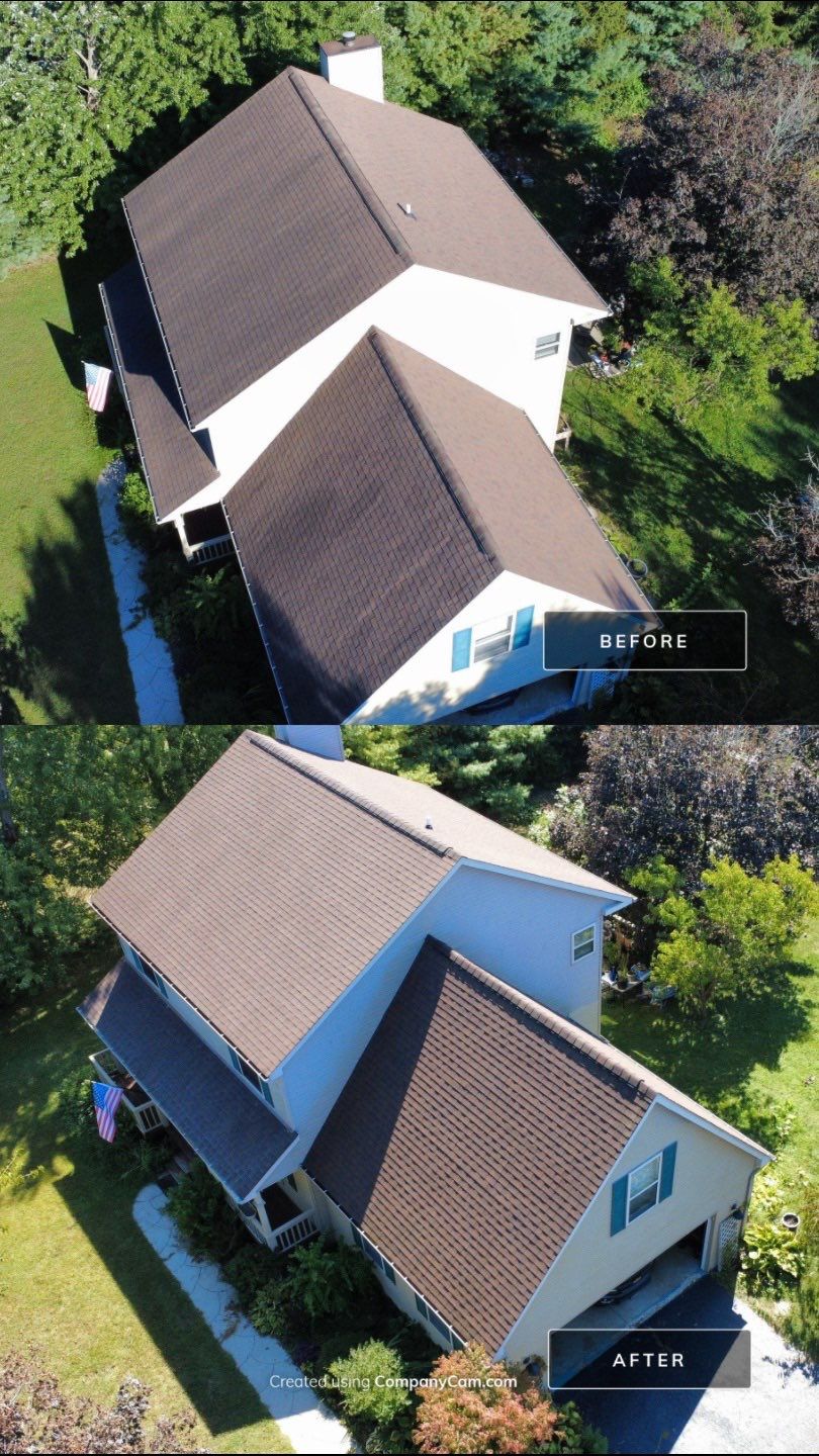 Roof Maxx Residential Before & After Pictures by Roof Maxx of Columbus, OH