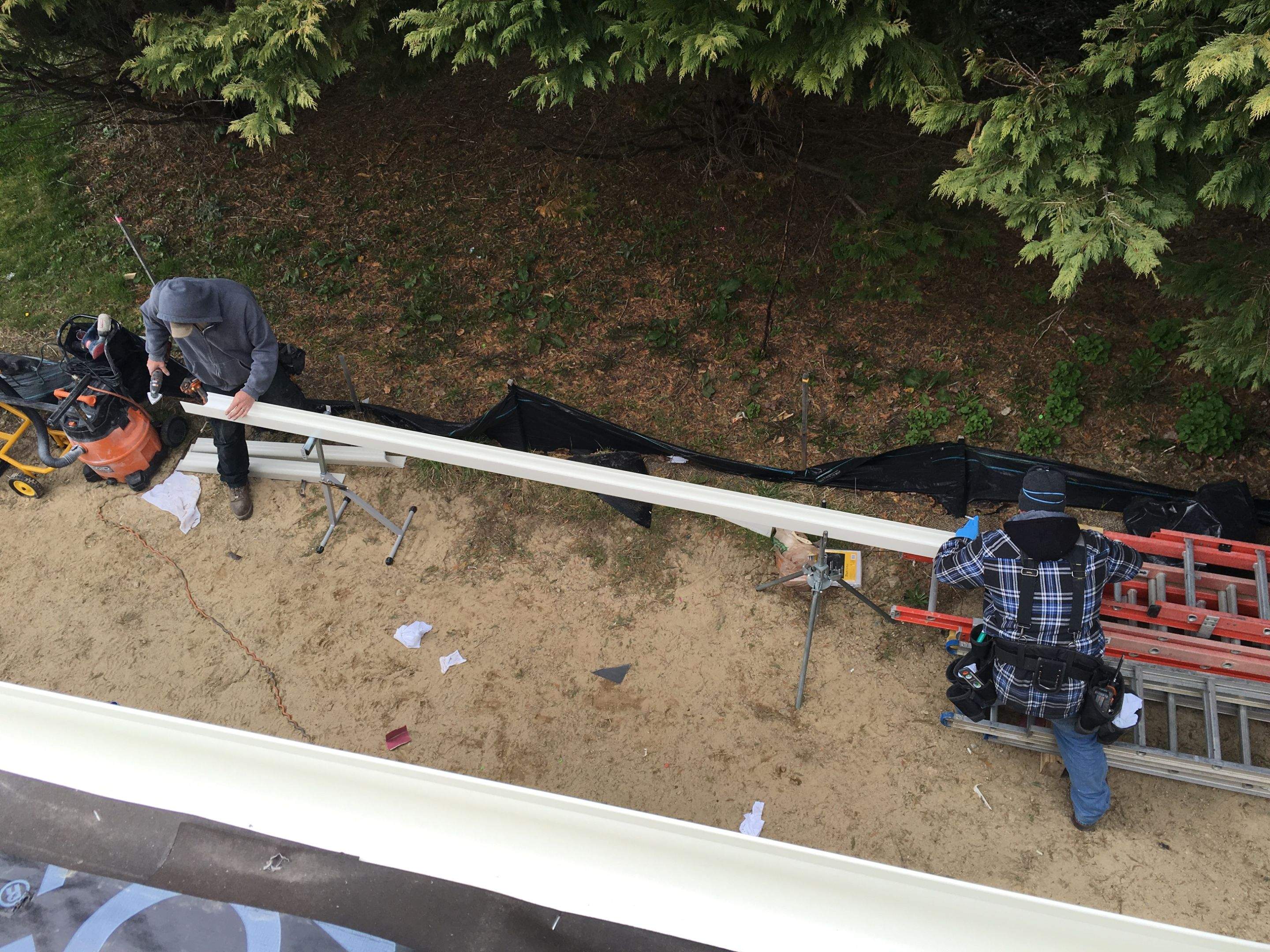 New Fiberglass Gutter System Installed in Falmouth, MA by Gutter Pro by Gutter Pro Enterprises