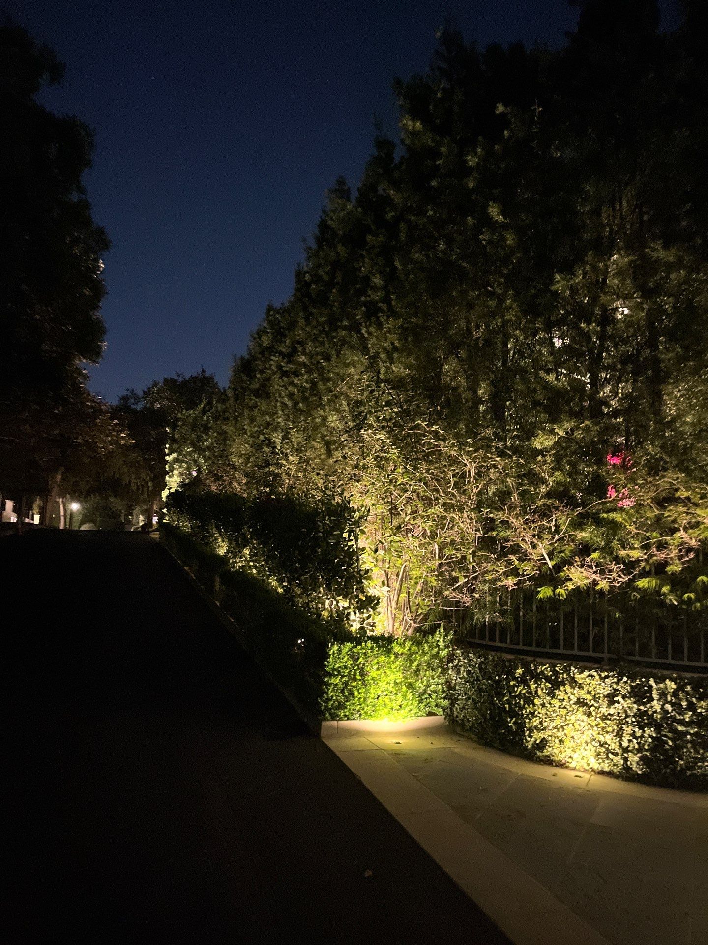 Toluca Lake Outdoor Entertainment + Landscape Lighting by Outdoor Lights + Shades
