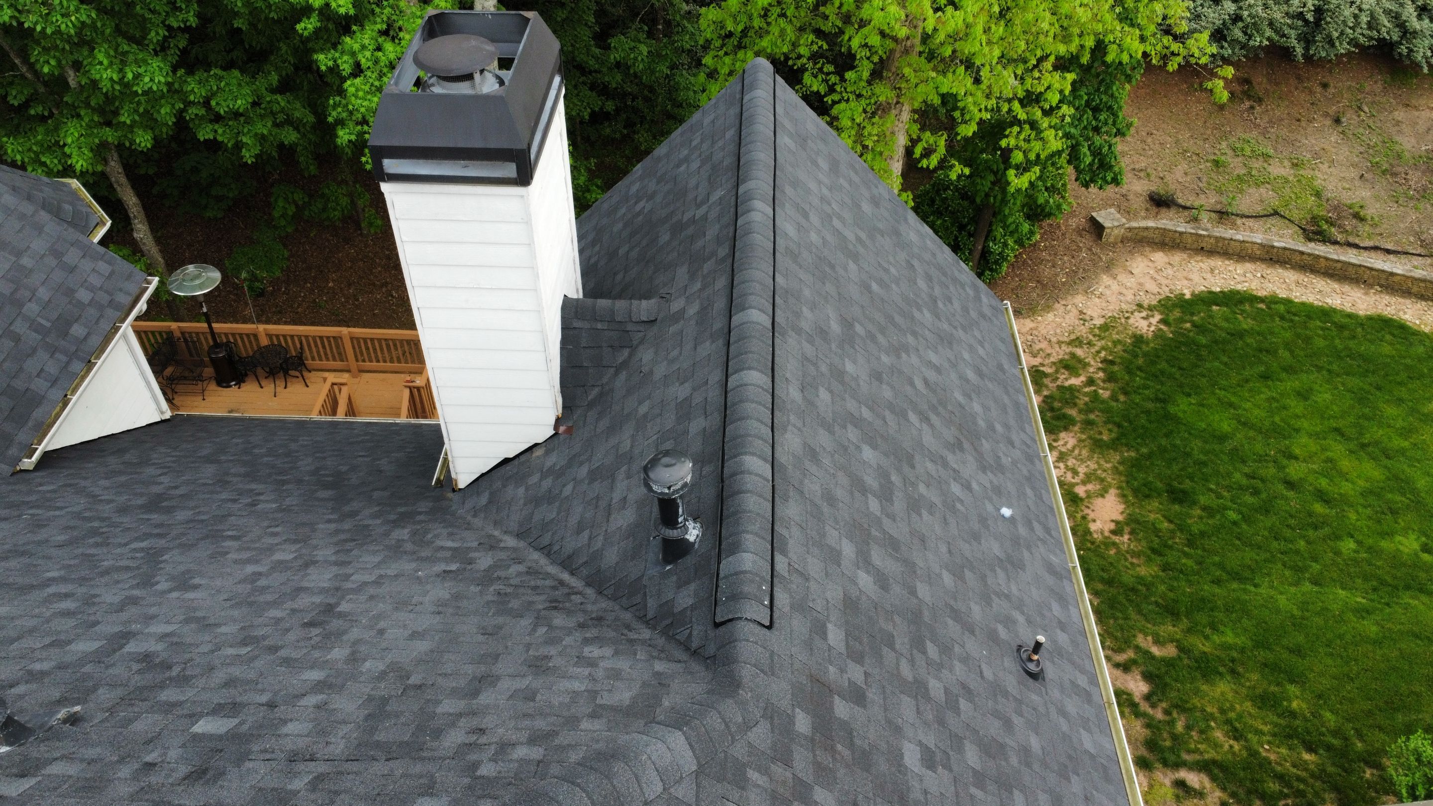 Alpharetta, GA Roof Replacement CertainTeed Landmark Pro Charcoal Black by Reset Roofing