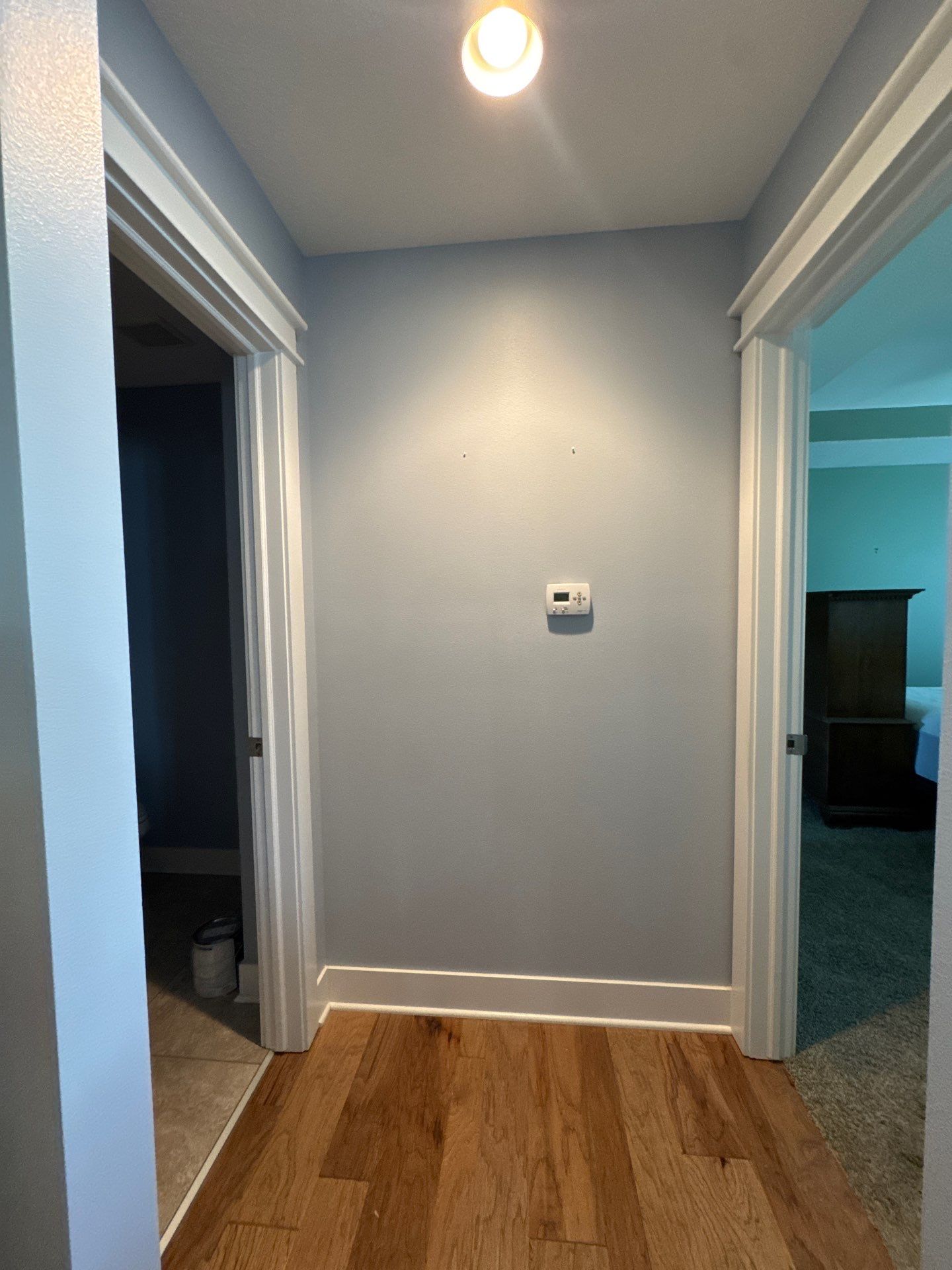 Residential Interior Repaint Color Change on Walls and Cabinets by Midwest Paint LLC
