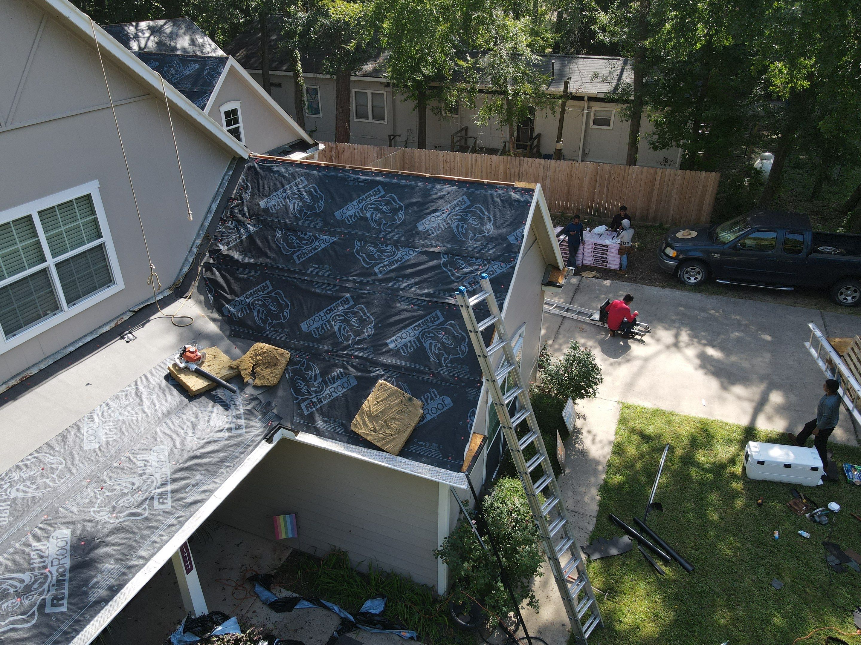 Residential Roofing Installation using Owen's Corning by Roof Concepts Construction
