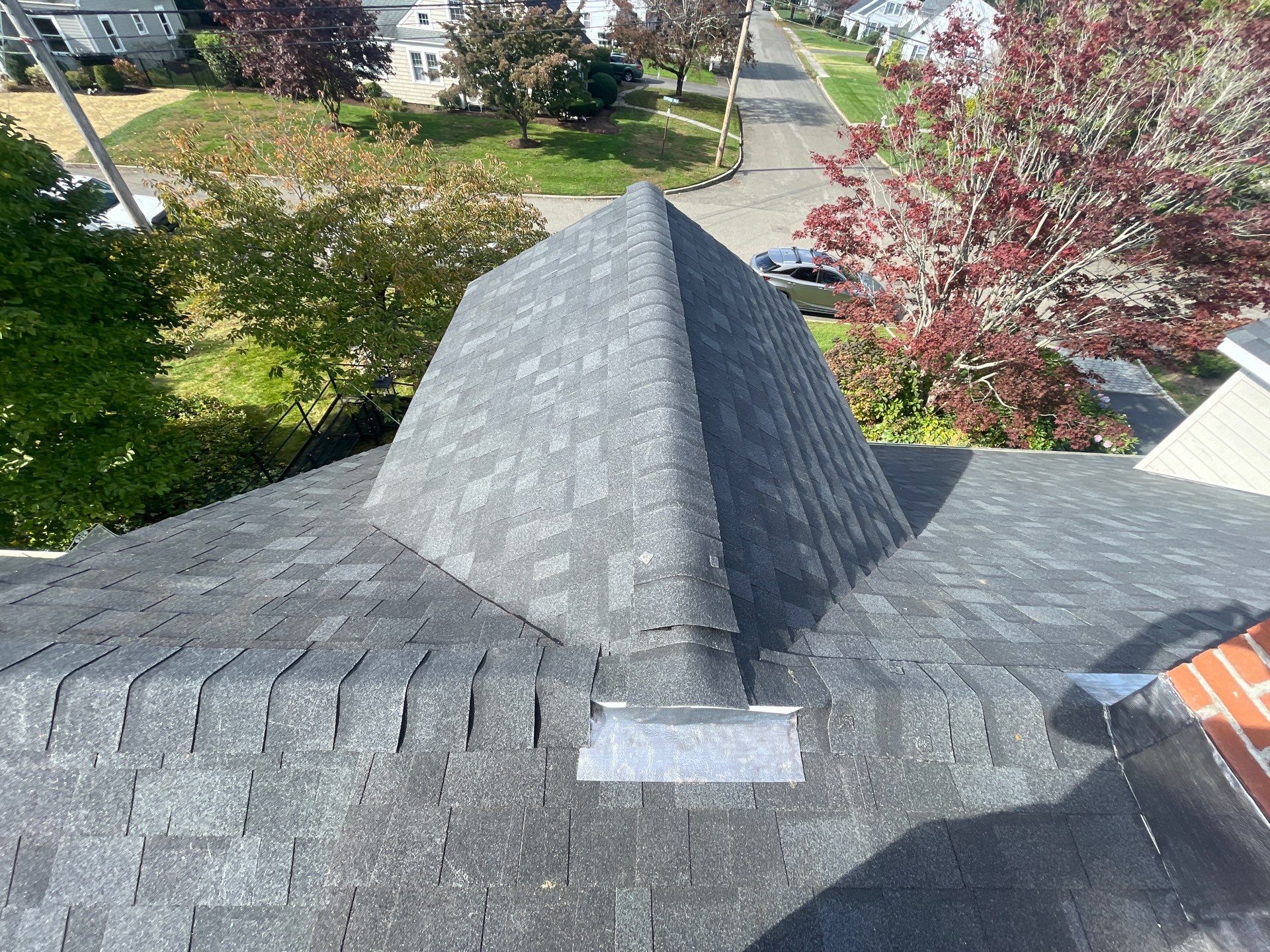 Residential Roofing Installation using Owens Corning Duration Onyx Black by A Plus Exterior