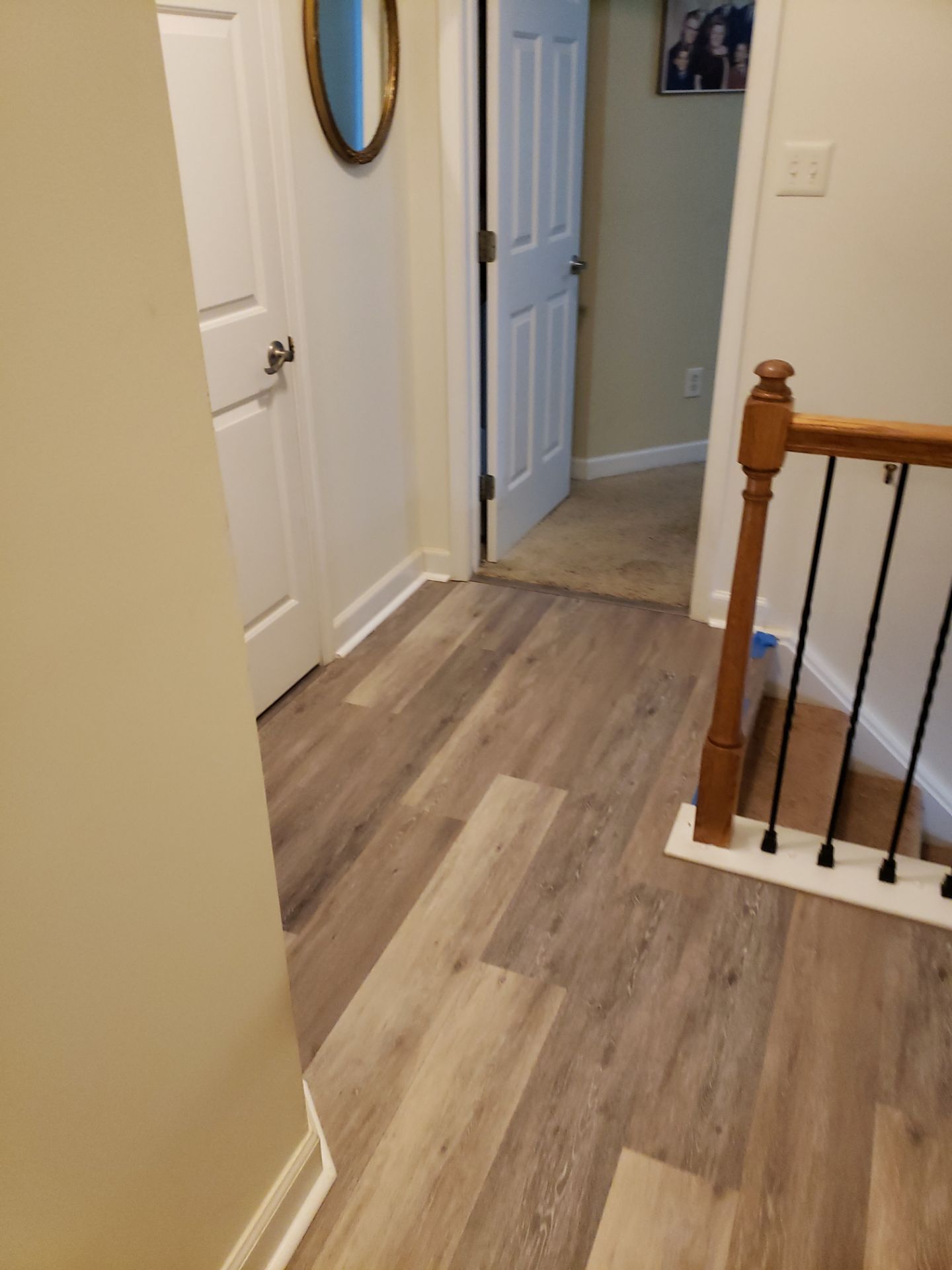 LVP Flooring Install! by A Step Above Handy LLC