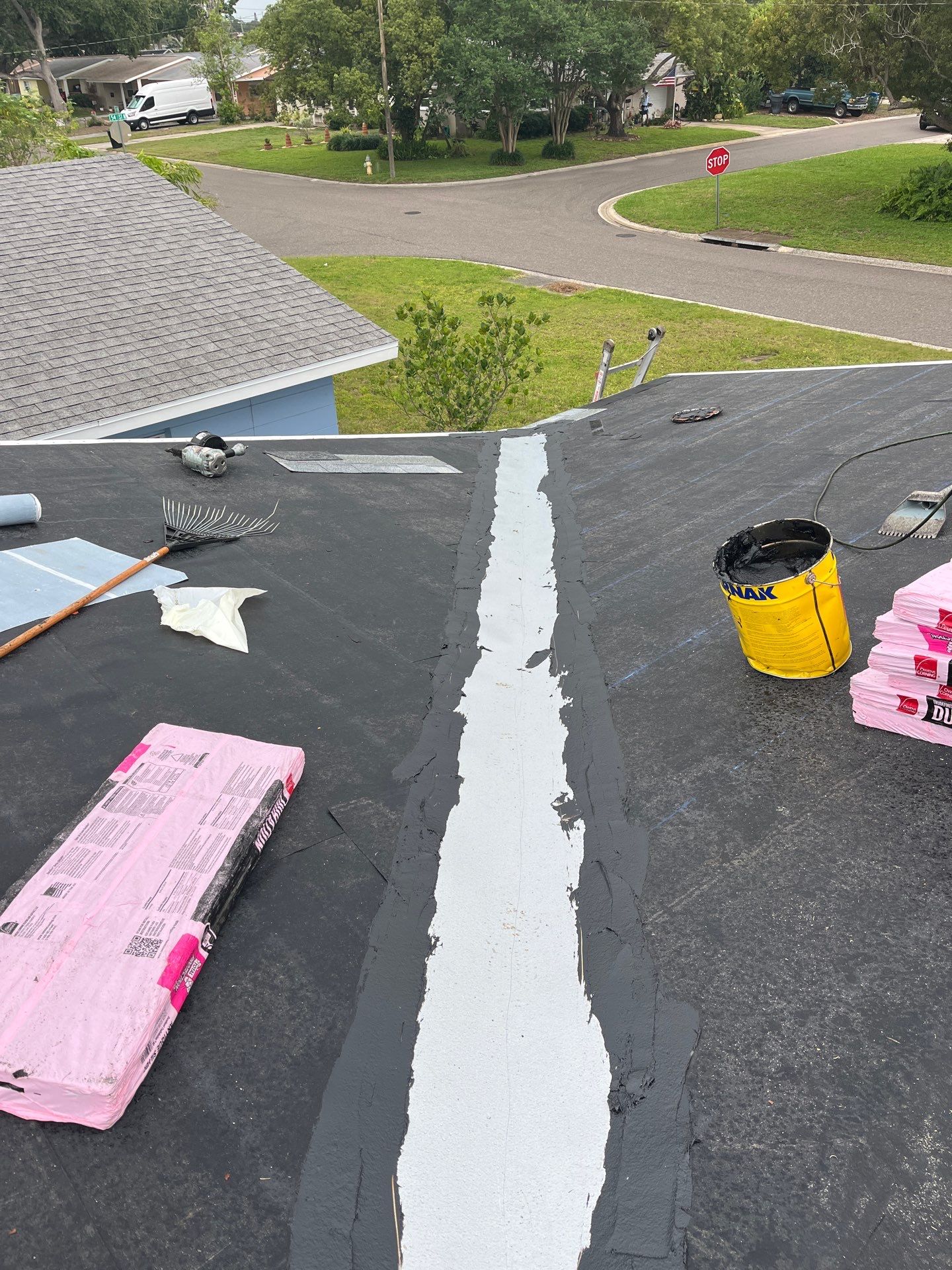 Project in St. Petersburg 33710 by Mitchell Roofing Company LLC 