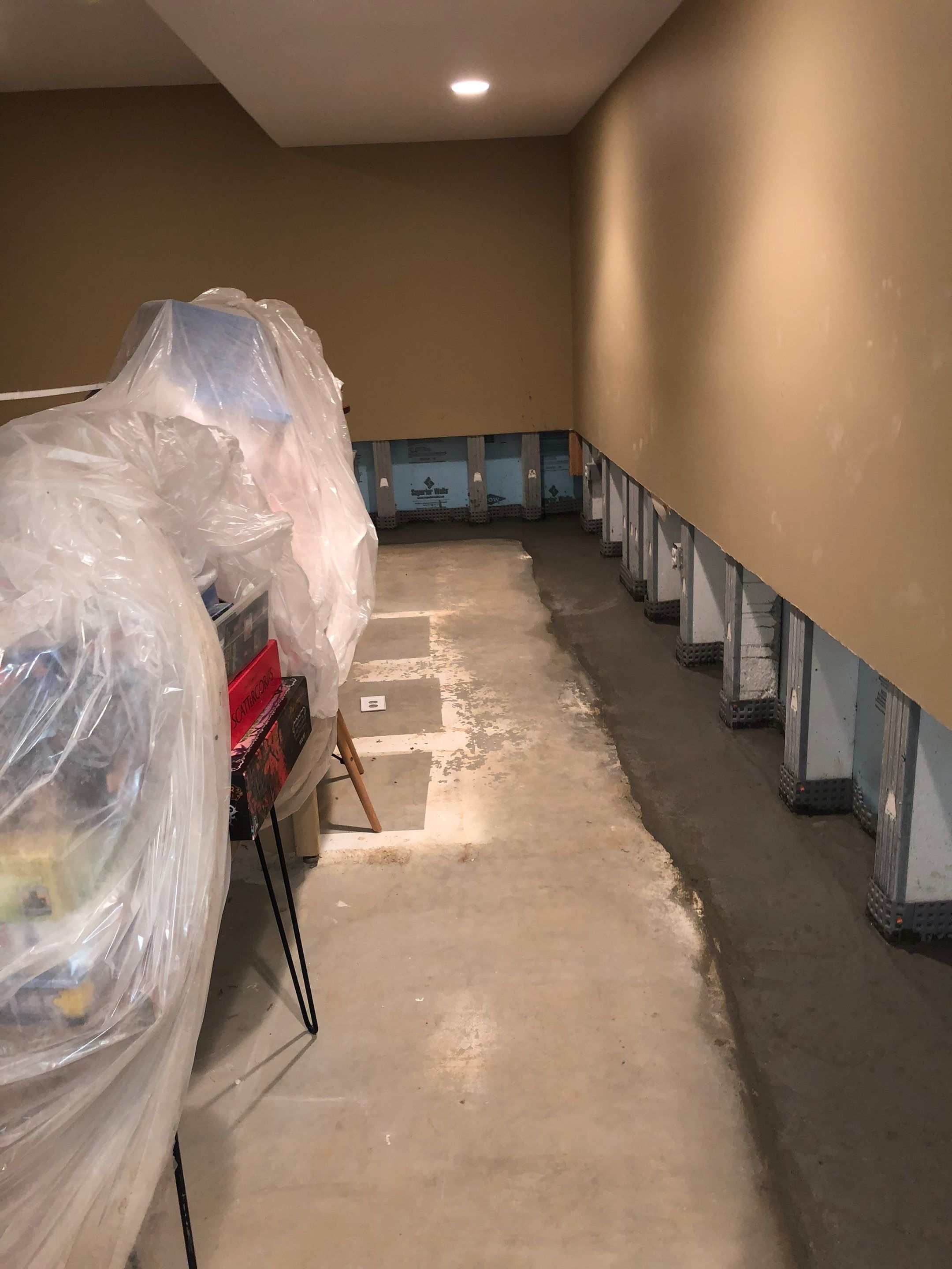 Interior French Drain Job in Summit, NJ by Pure Service Pro, LLC 