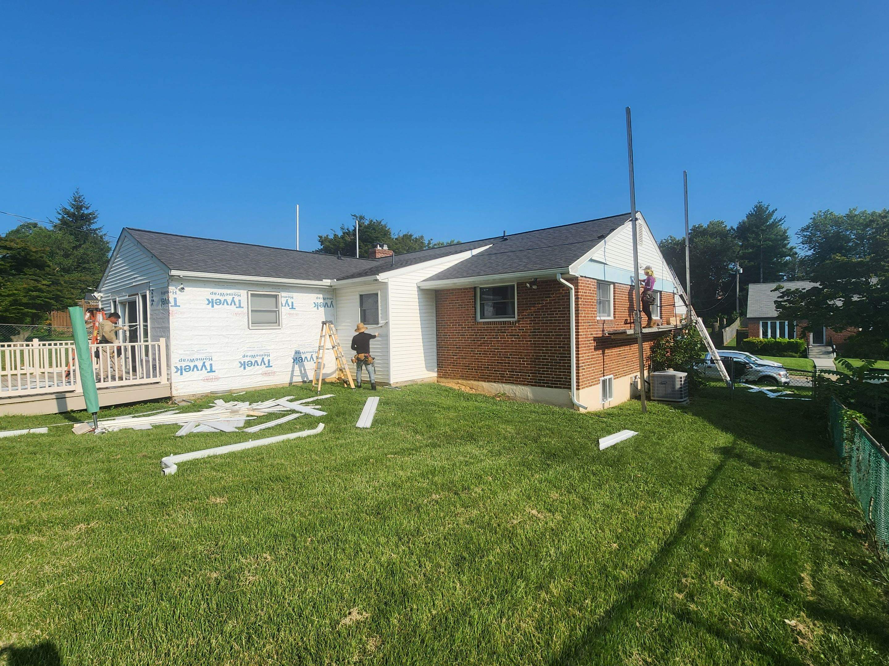 Siding Installation using CertainTeed Monogram Siding  by Roof Right Inc