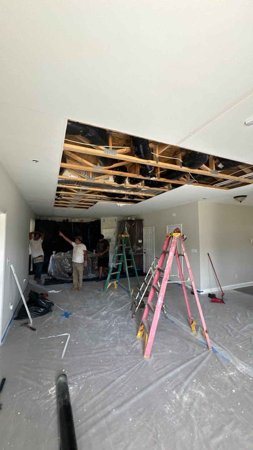 Drywall Repair using Drywall Repair, Paint by Karcher Roofing & Construction