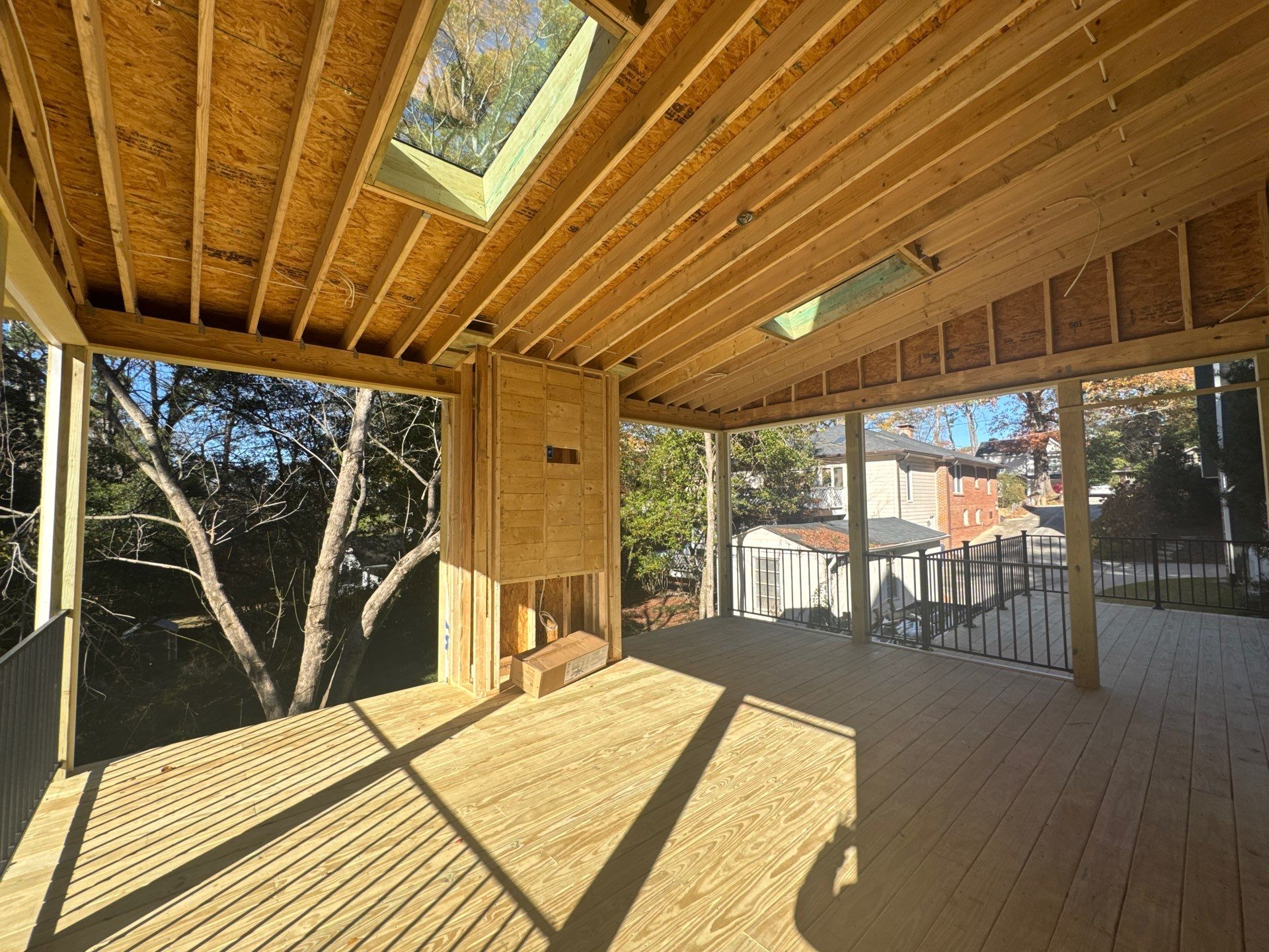 Atlanta Multi-Level Deck and Custom Screened-In Porch Addition by Swift Home Renovations