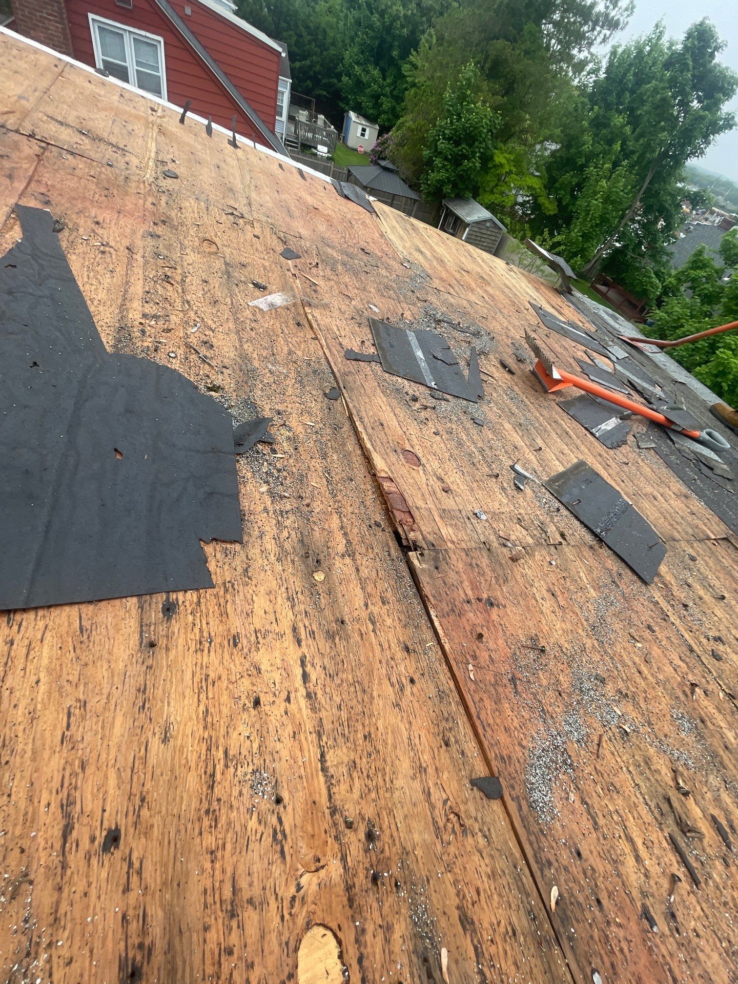 Residential Roofing Installation using Tamko Titan XT - Virginia Slate by A Plus Exterior