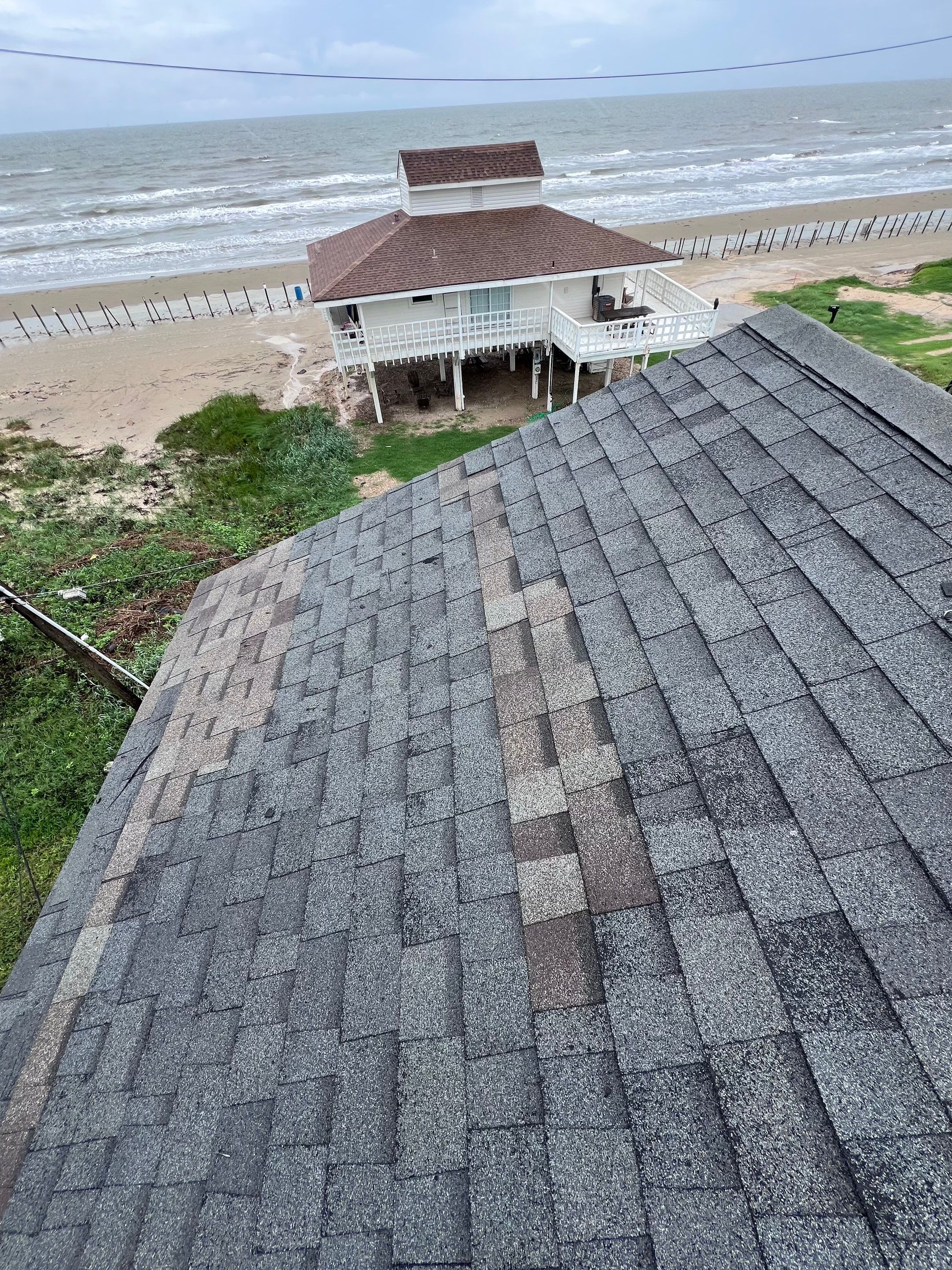Hail Damage using Owen's Corning Duration (Lifetime) Shingles by Roof Repair Company