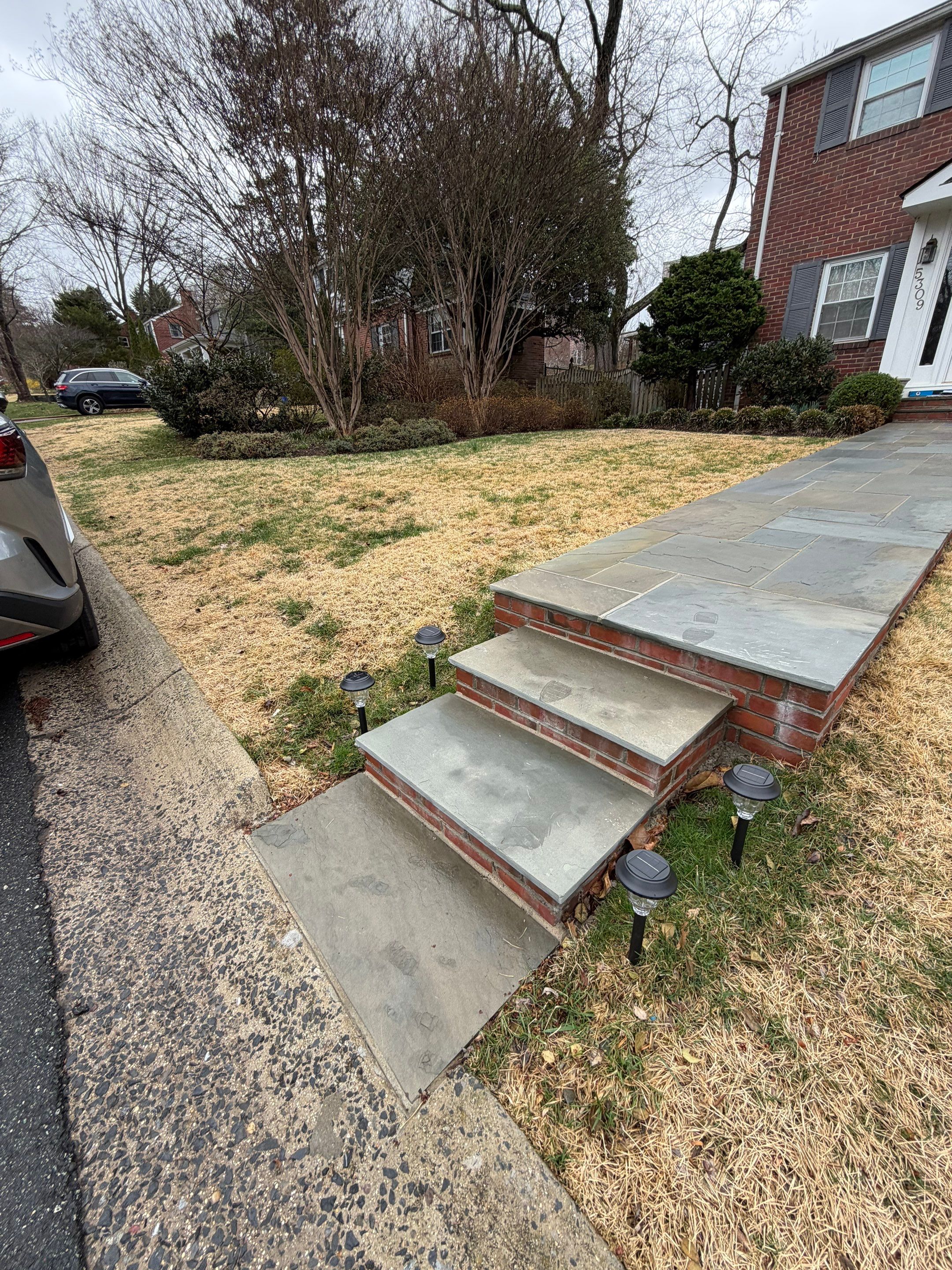 Traditional Iron Porch and Walkway Railings– Bethesda, MD by Capitol Iron Works