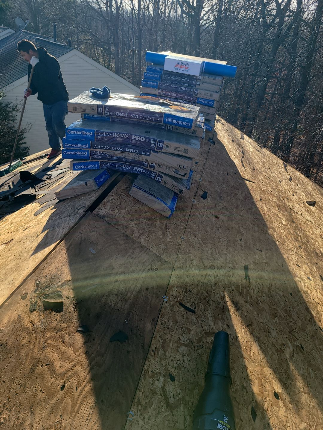 Alexandria CertainTeed Landmark Pro Roof in Max Def Pewterwood  by RM Banning, Inc.