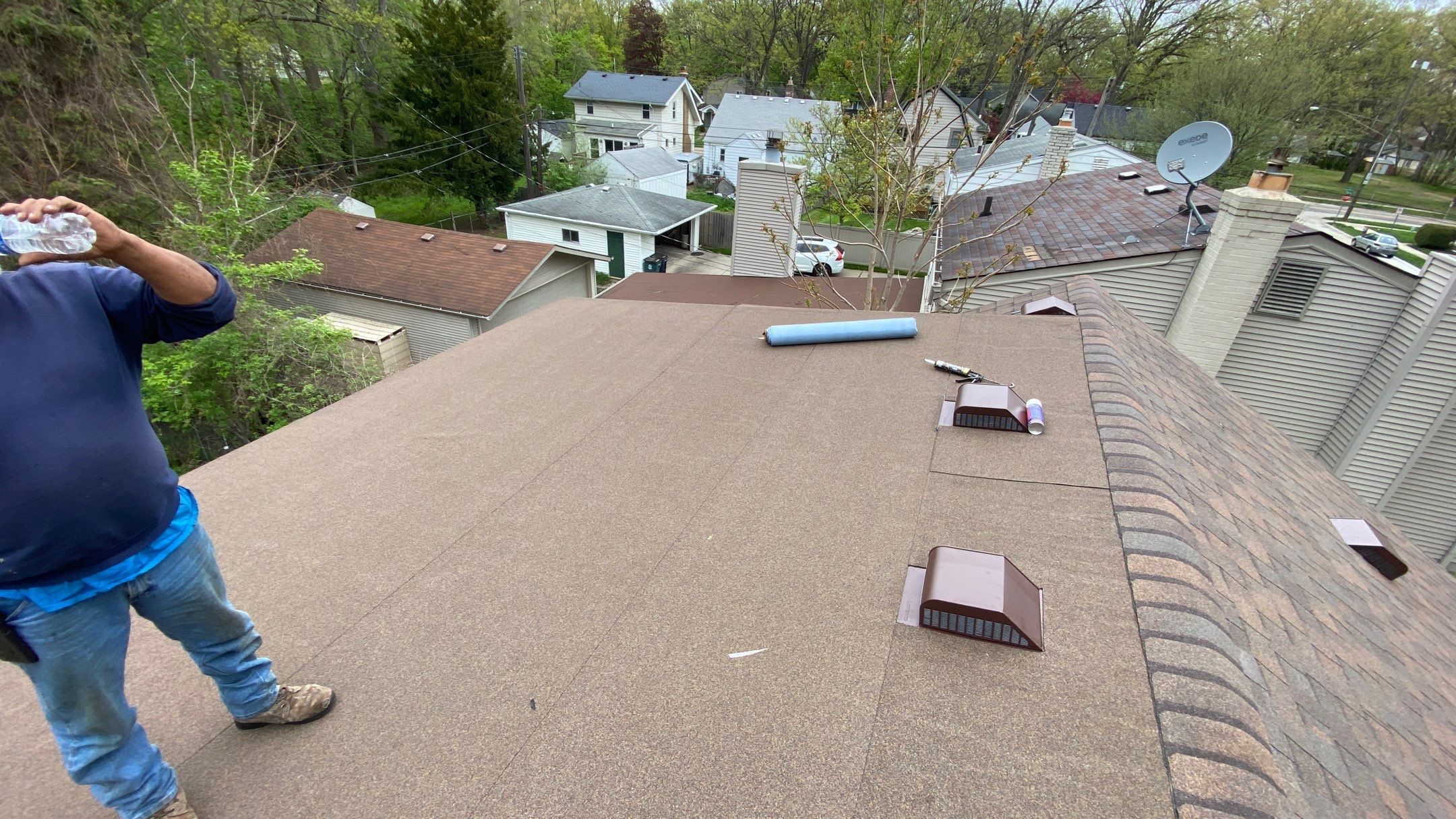 Roof Replacement using CertainTeed Landmark by 180 Contractors