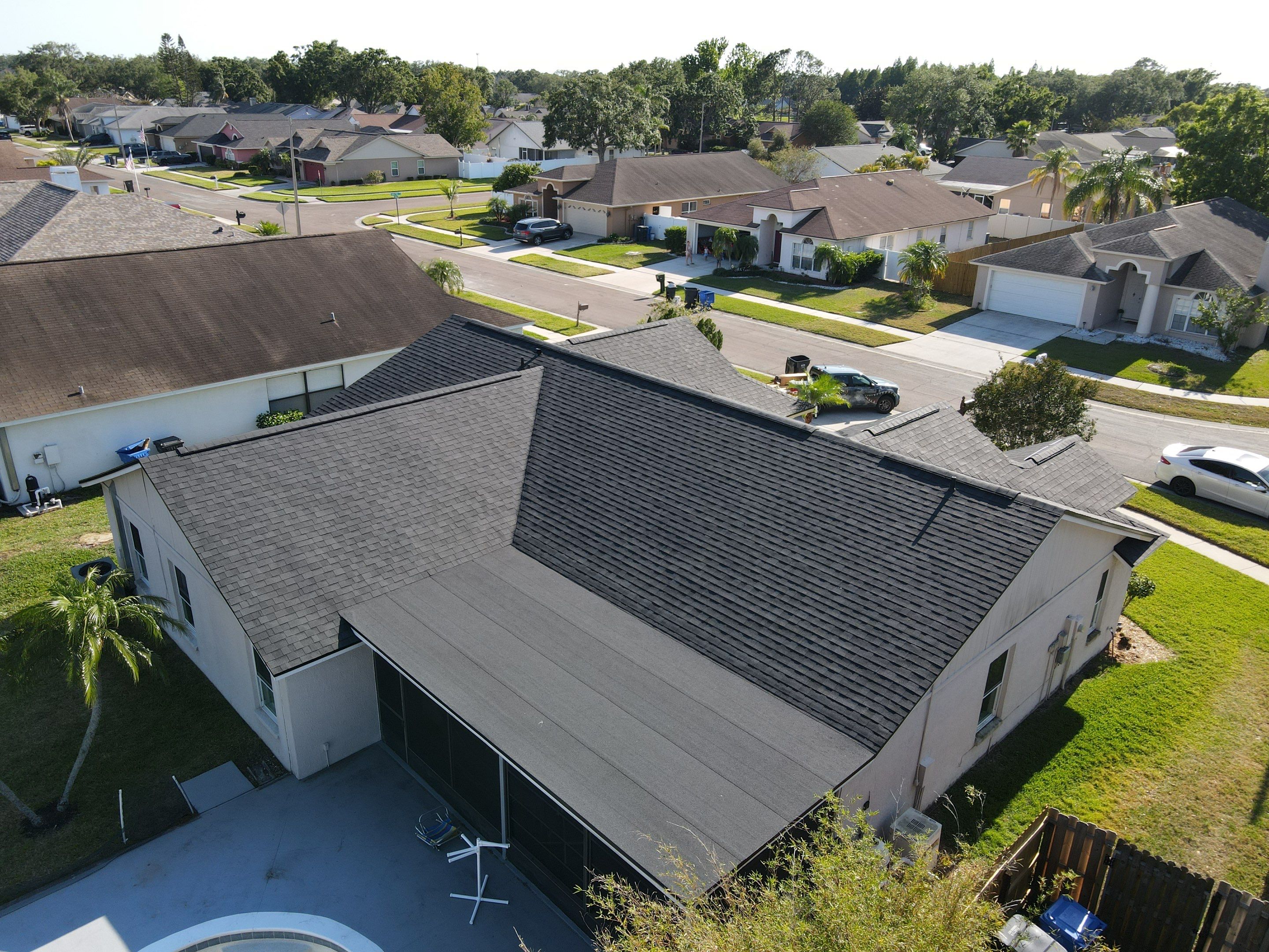 Roof Replacement in Brandon, FL. by Steadfast Roofing