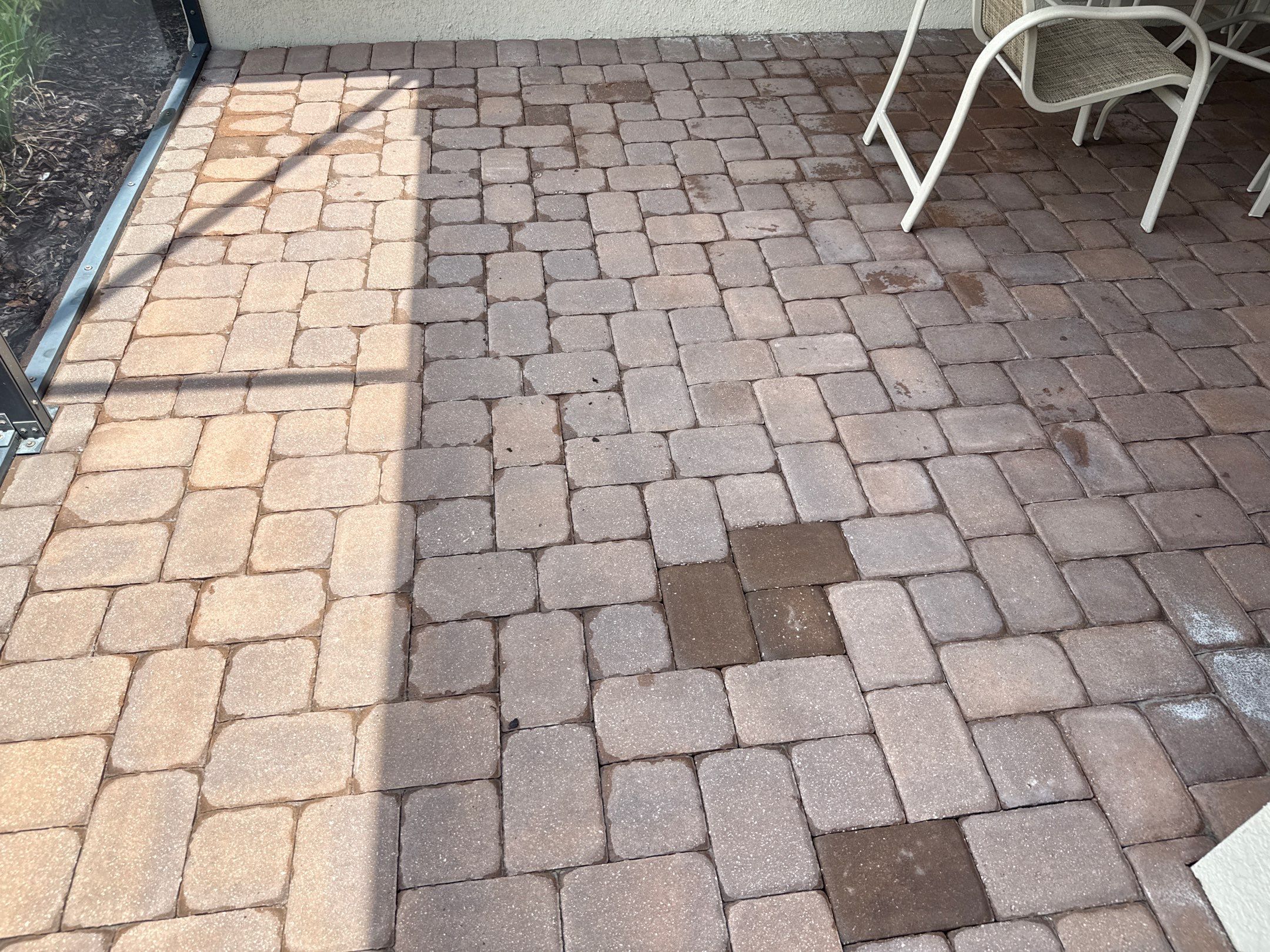 Concrete Tile Roof, Paver Driveway & Lanai Cleaning – Artisan Lakes Esplanade, Palmetto, FL by Sunshine AquaWash