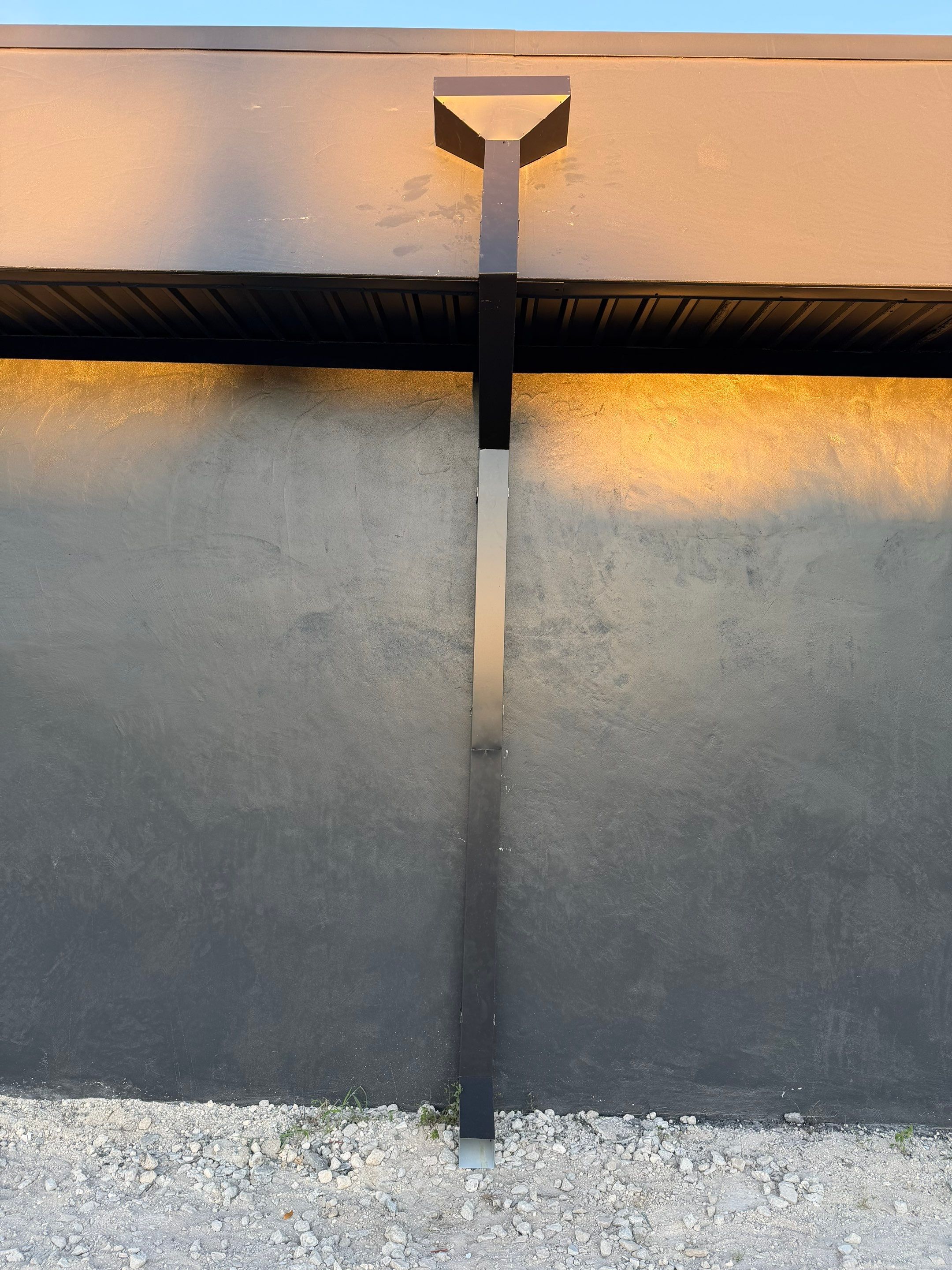 Commercial Gutter Installation Project in Clearwater FL by Gutter Professor by Gutter Professors