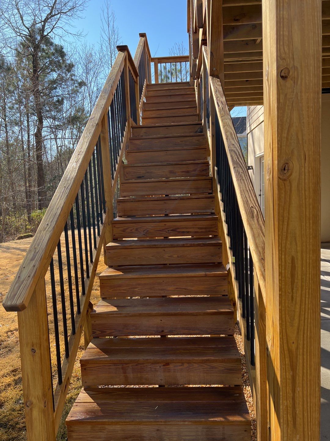 Coated Deck using Wood Sealant by DuraSeal