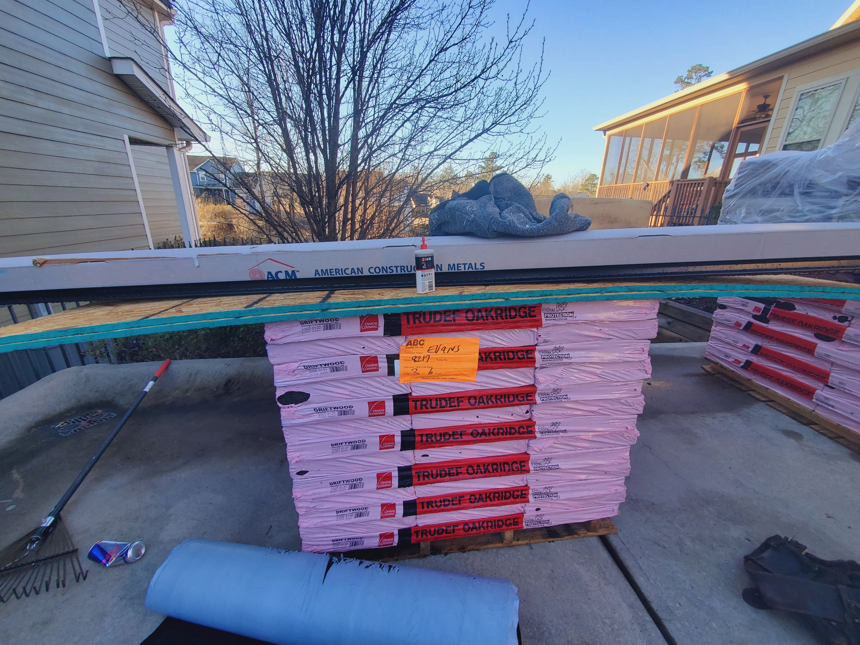 Residential Roofing Installation using Owens Corning by Inspector Roofing and Restoration