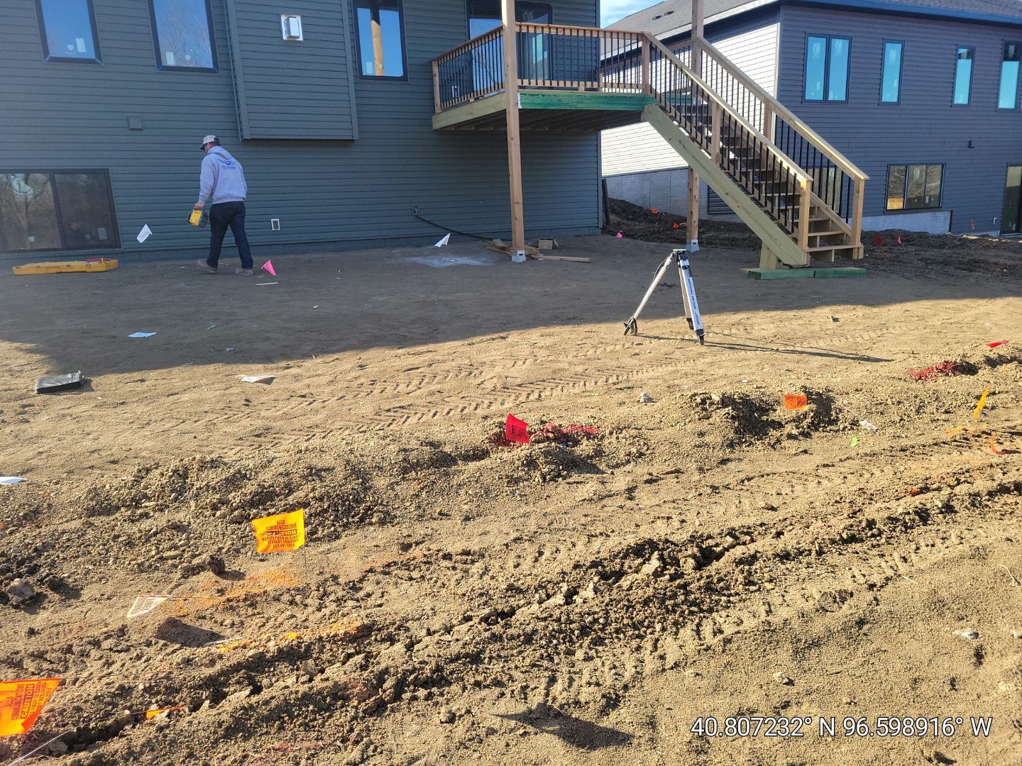 New Residential Construction - Paver, Putting Green, Pool by New Horizon Landscapes