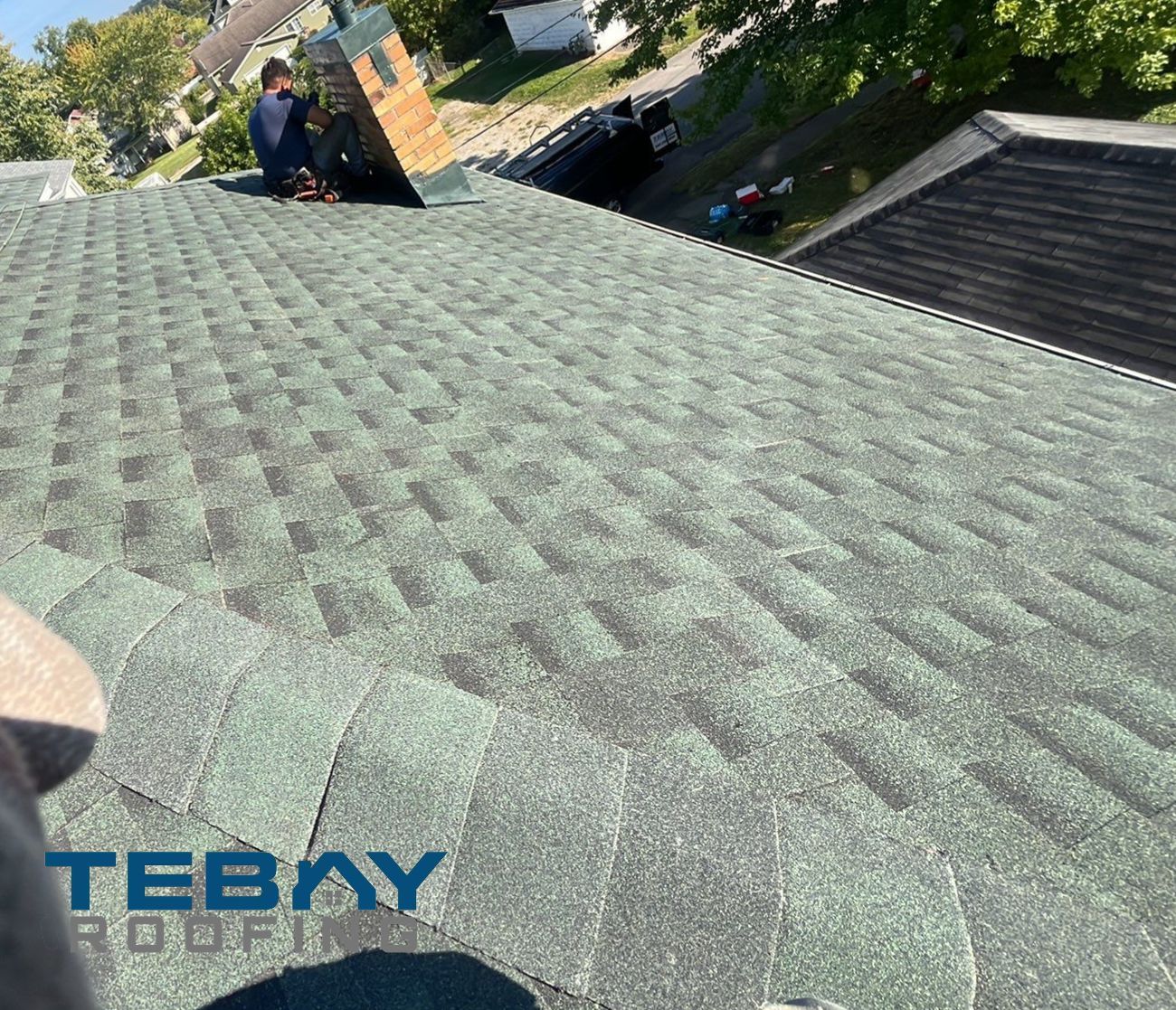 Residential Roofing Installation using Timberline HDZ by Rainstoppers Roofing