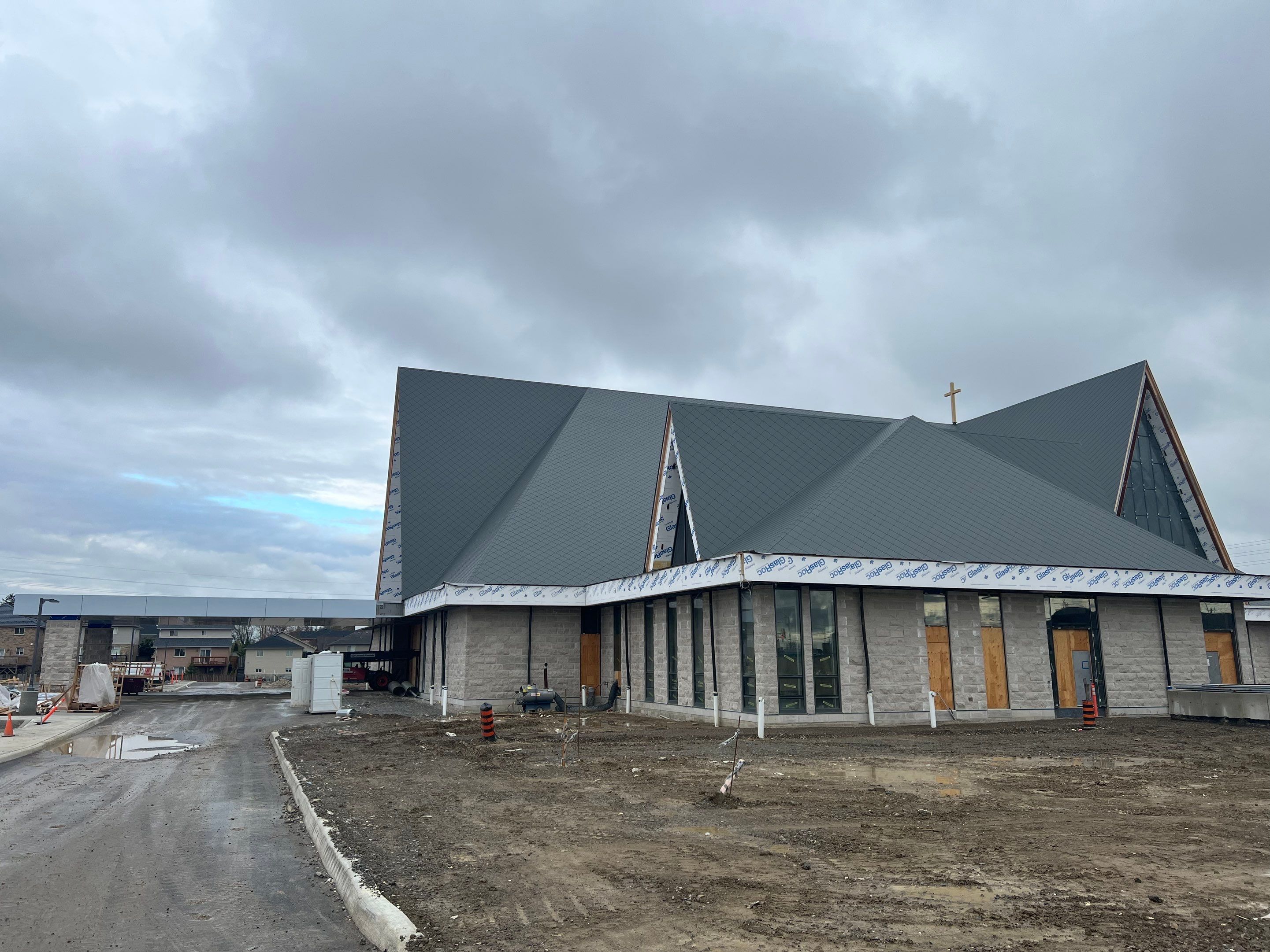 Commercial Roofing Installation using Diamond Tile Metal Shingles , Tpo Flat Roof by Jay Carter Roofing & Sheet Metal