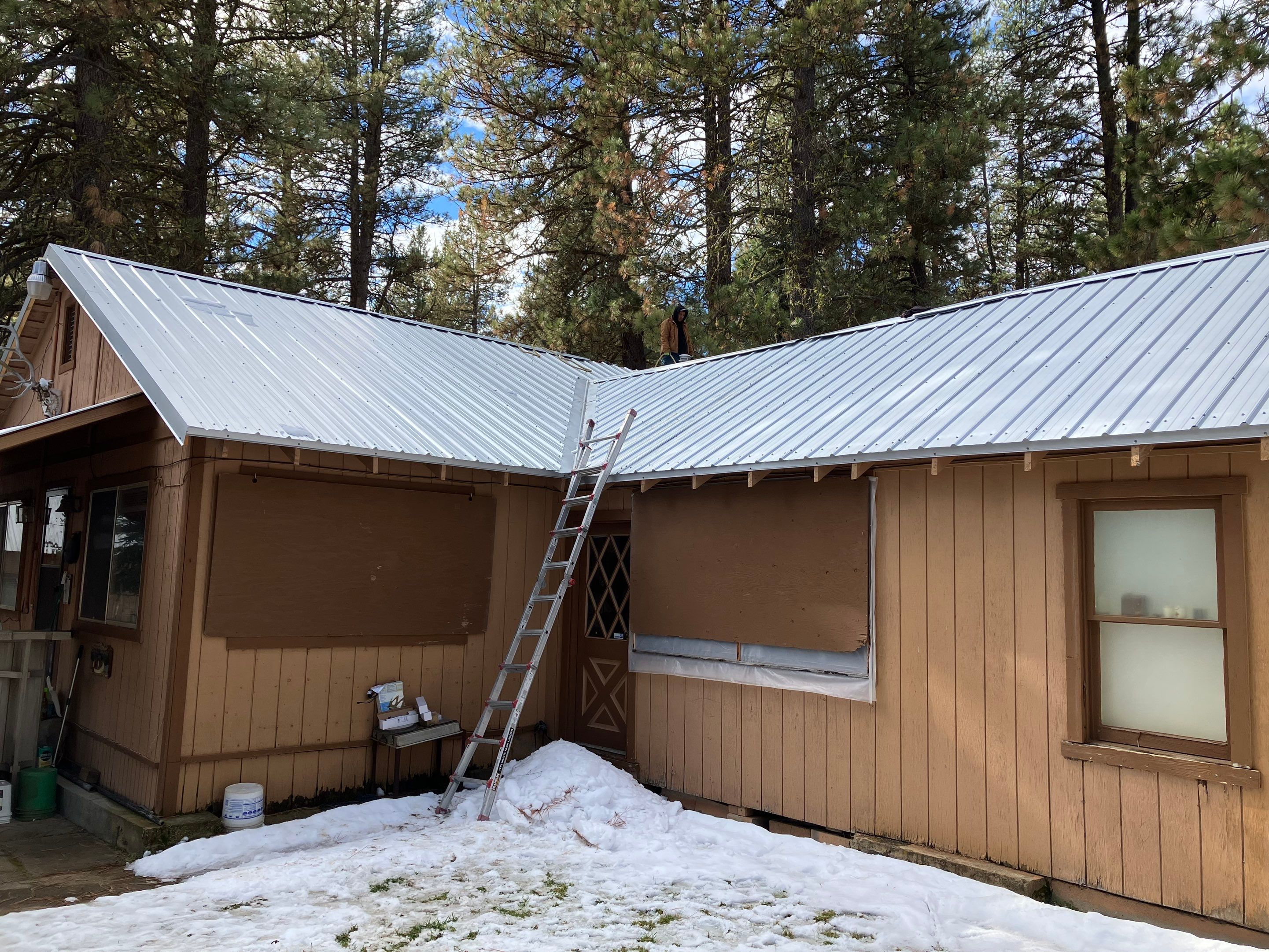 Idaho City, ID., Residential Roofing Installation using Galvanized Steel by ID Roofing LLC