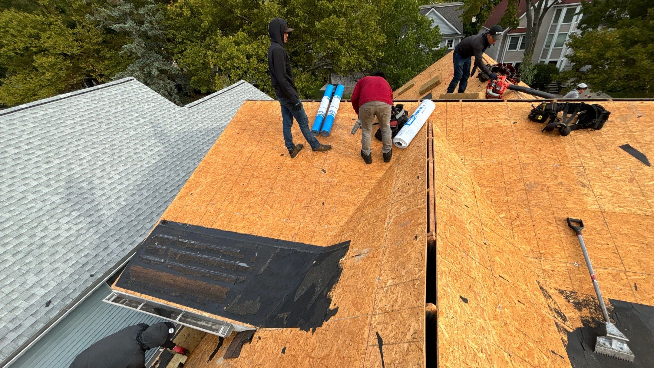 Roof Replacement using CertainTeed Landmark by 180 Contractors