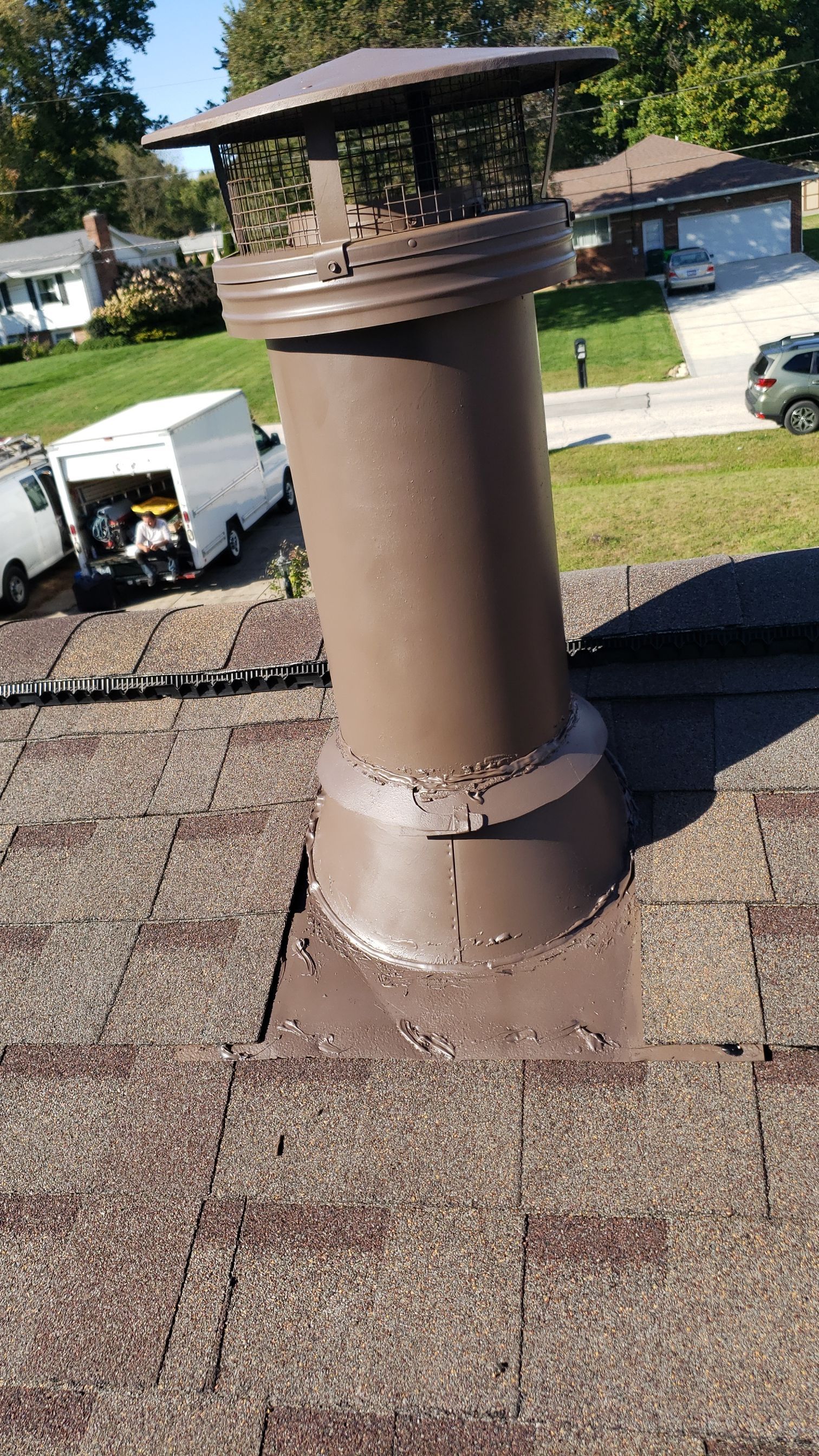 ATLAS PINNACLE COLOR: PRISTINE HEATHER DRIP EDGE: MUSKET BROWN by Eagle Eye Roofing