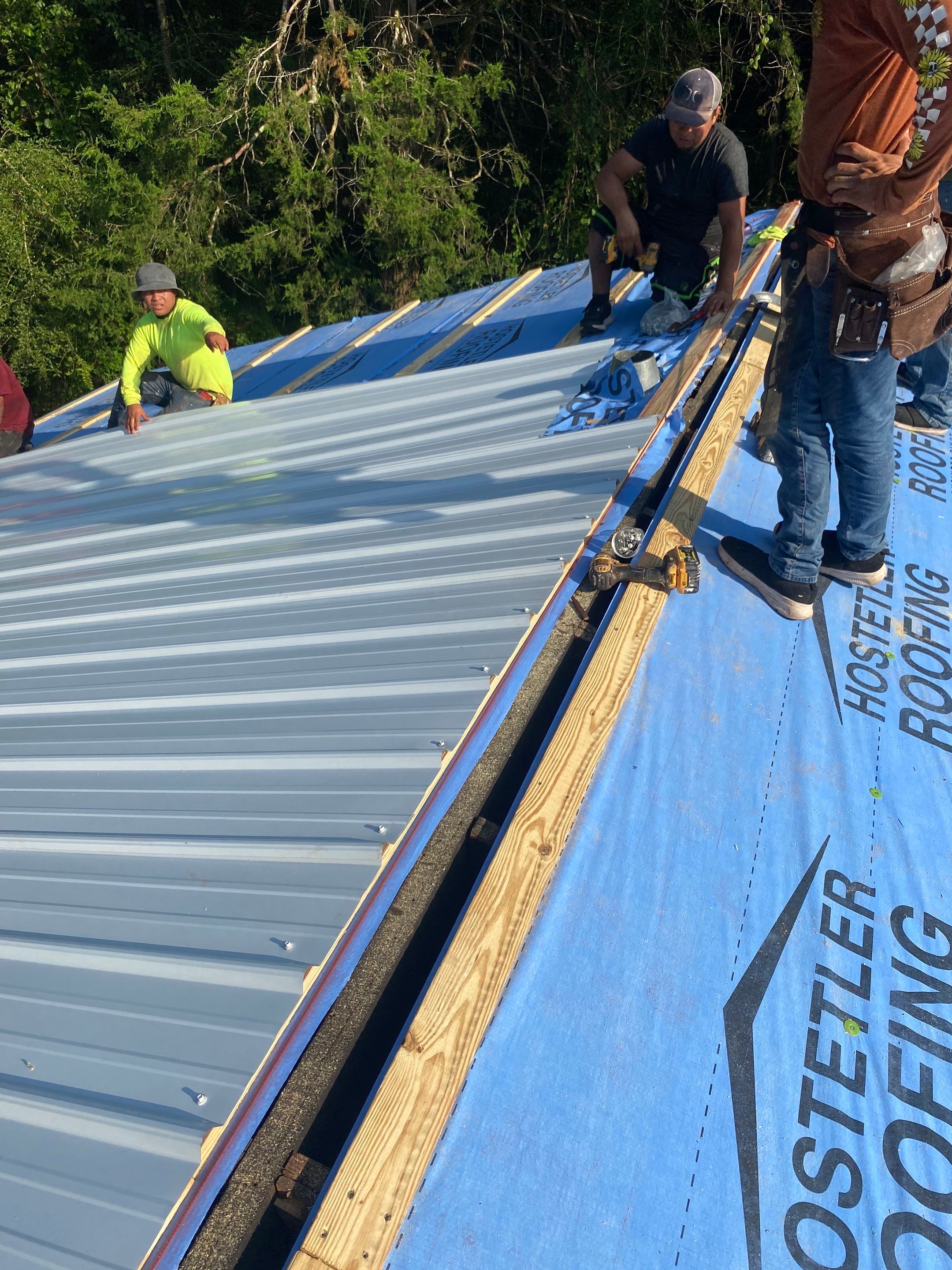 Metal Roof Replacement: 26 GA. Residential Metal Panels by Hostetler Roofing
