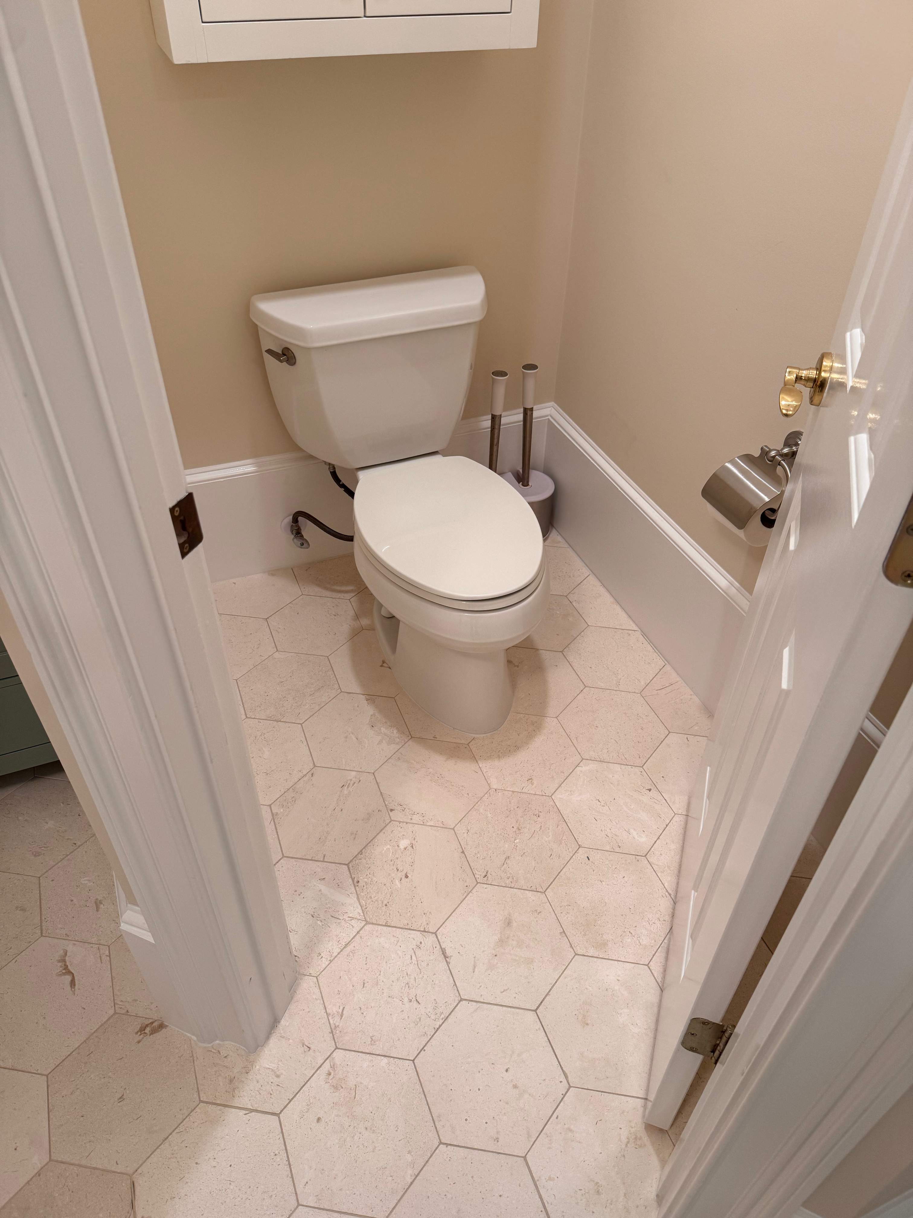 Master bathroom renovation by Prudencio