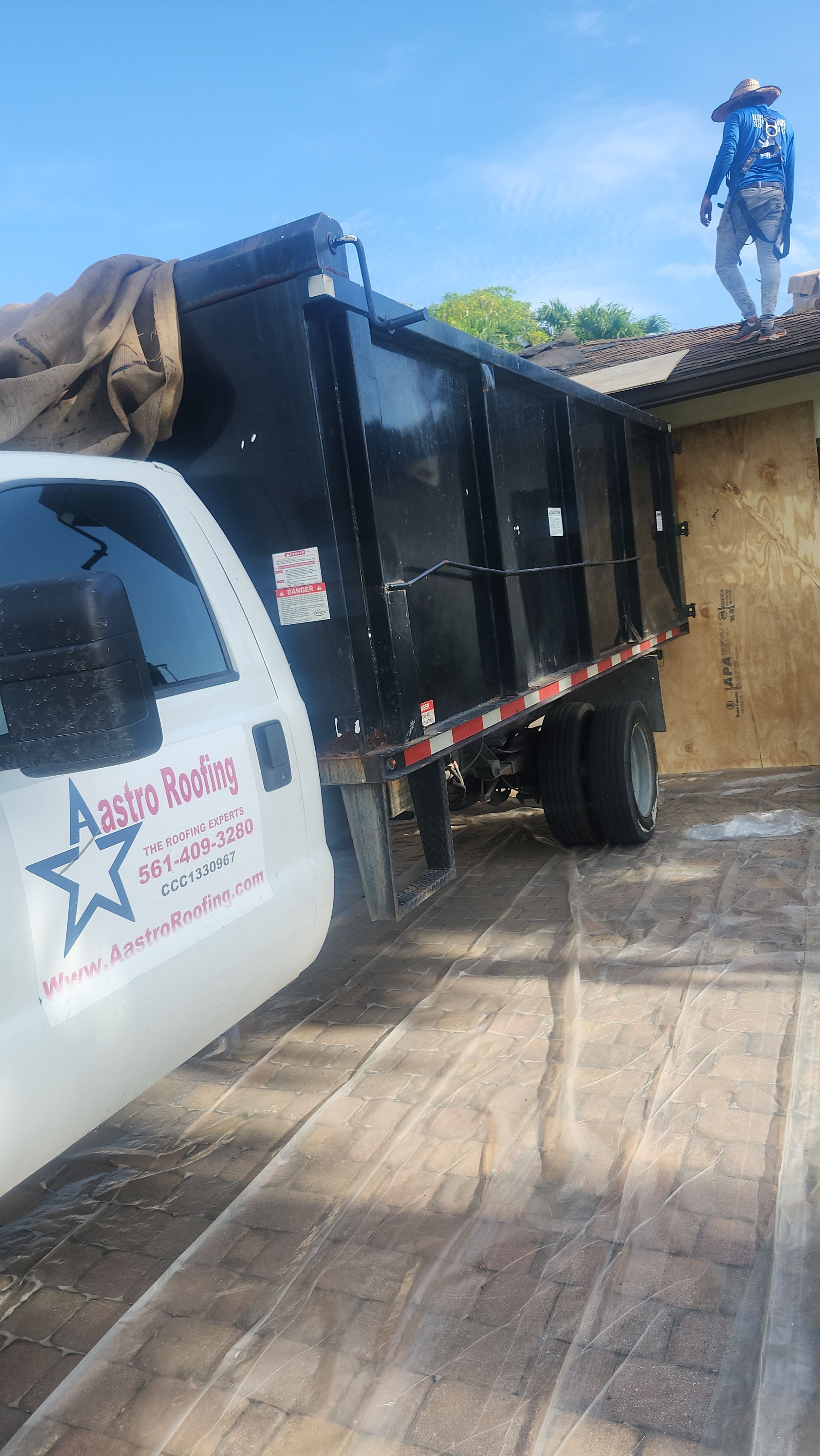 Asphalt Shingle Roof Replacement and Underlayment Installation in Boca Raton by Aastro Roofing